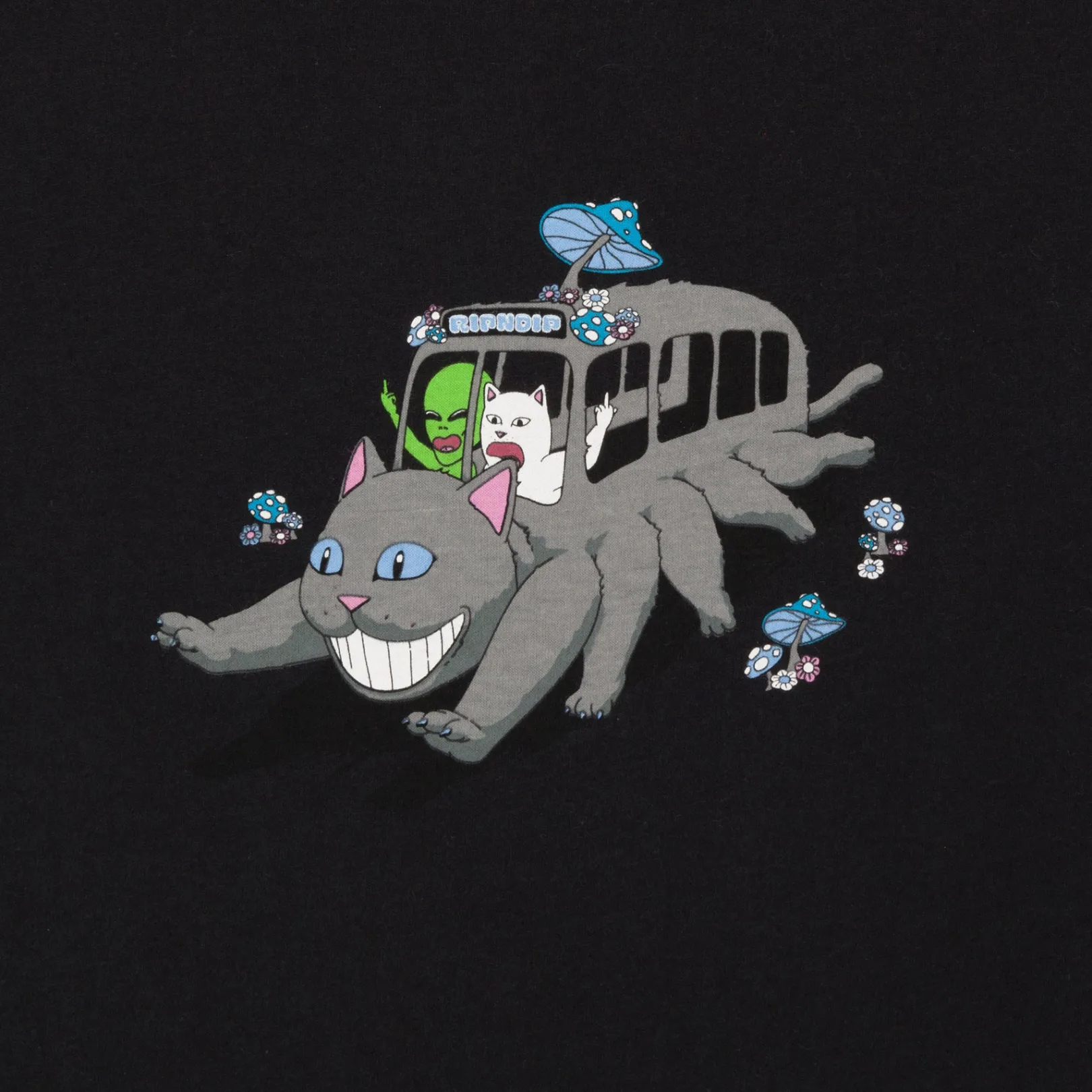 Adventure Bus Tee (Black)<Ripndip Sale