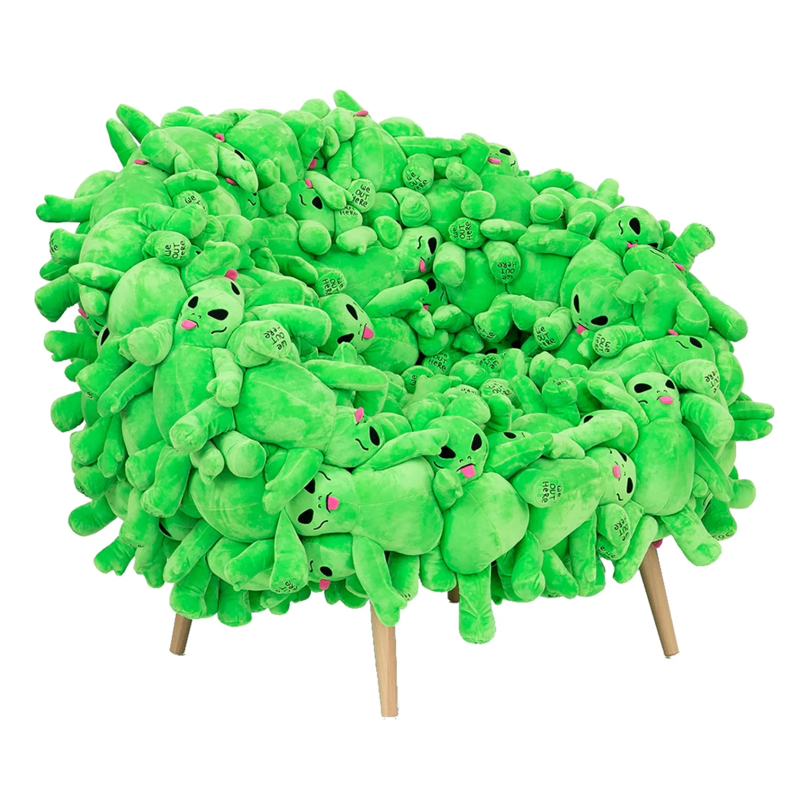 Alien Plush Chair<Ripndip Shop