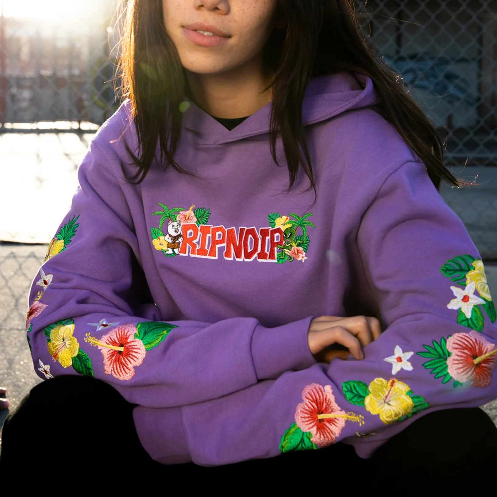 Aloha Nerm Hoodie (Lavender)<Ripndip Discount