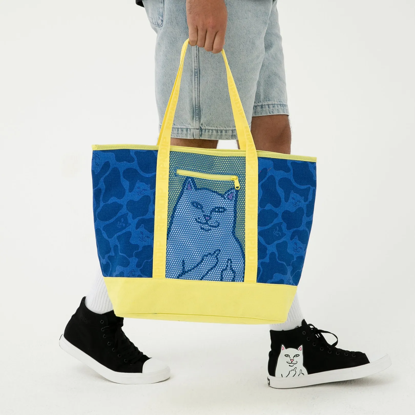 Baja Nylon Beach Bag (Blue)<Ripndip Online