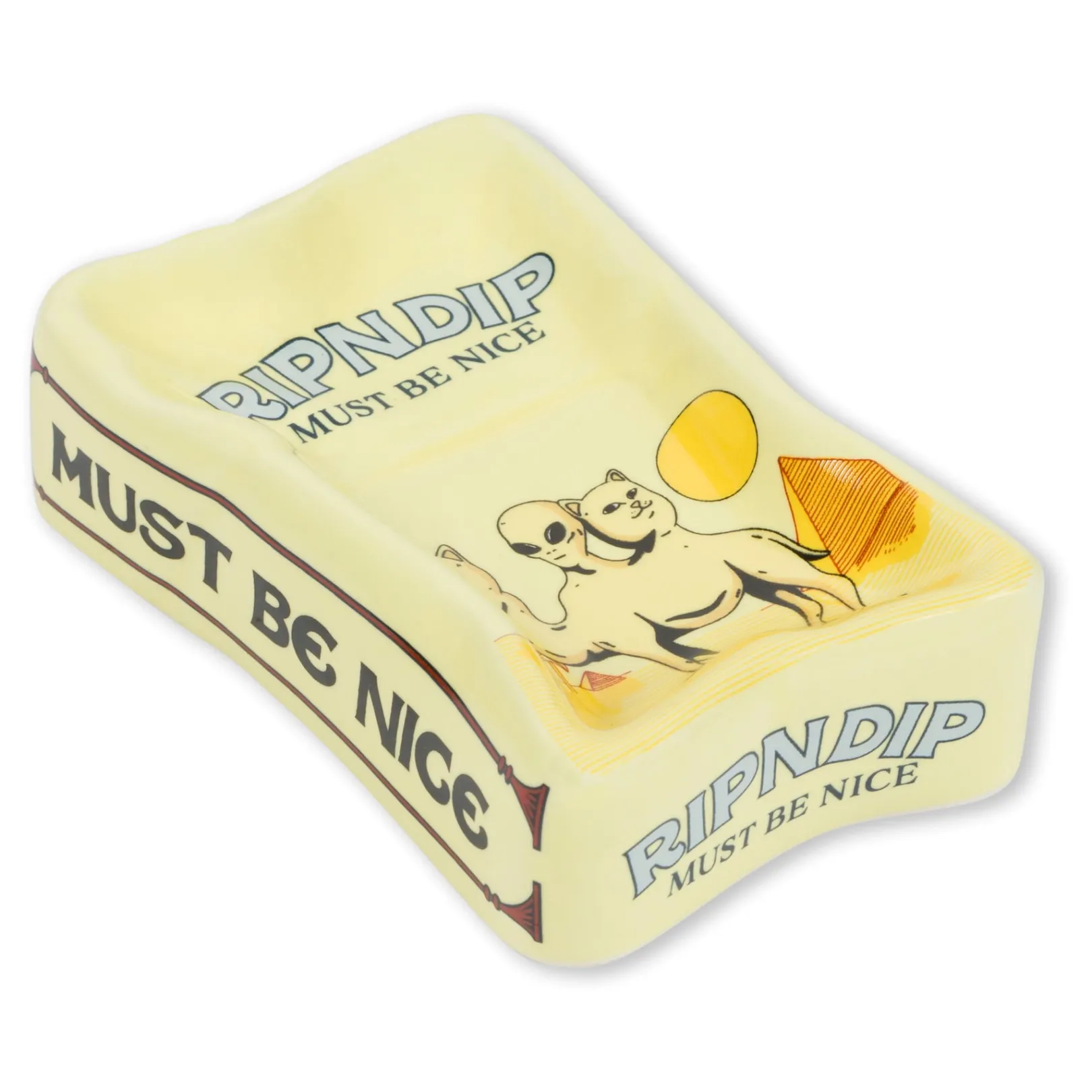 Barnum Ceramic Ash Tray  (Yellow)<Ripndip Cheap