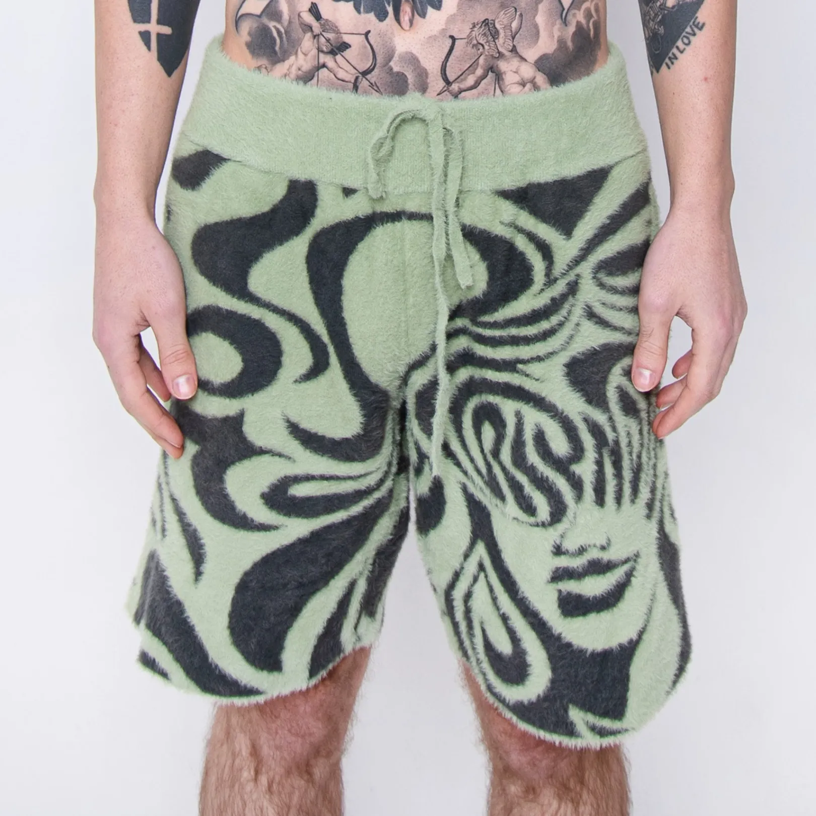 Beautiful Fomo Mohair Shorts (Pistachio)<Ripndip Discount