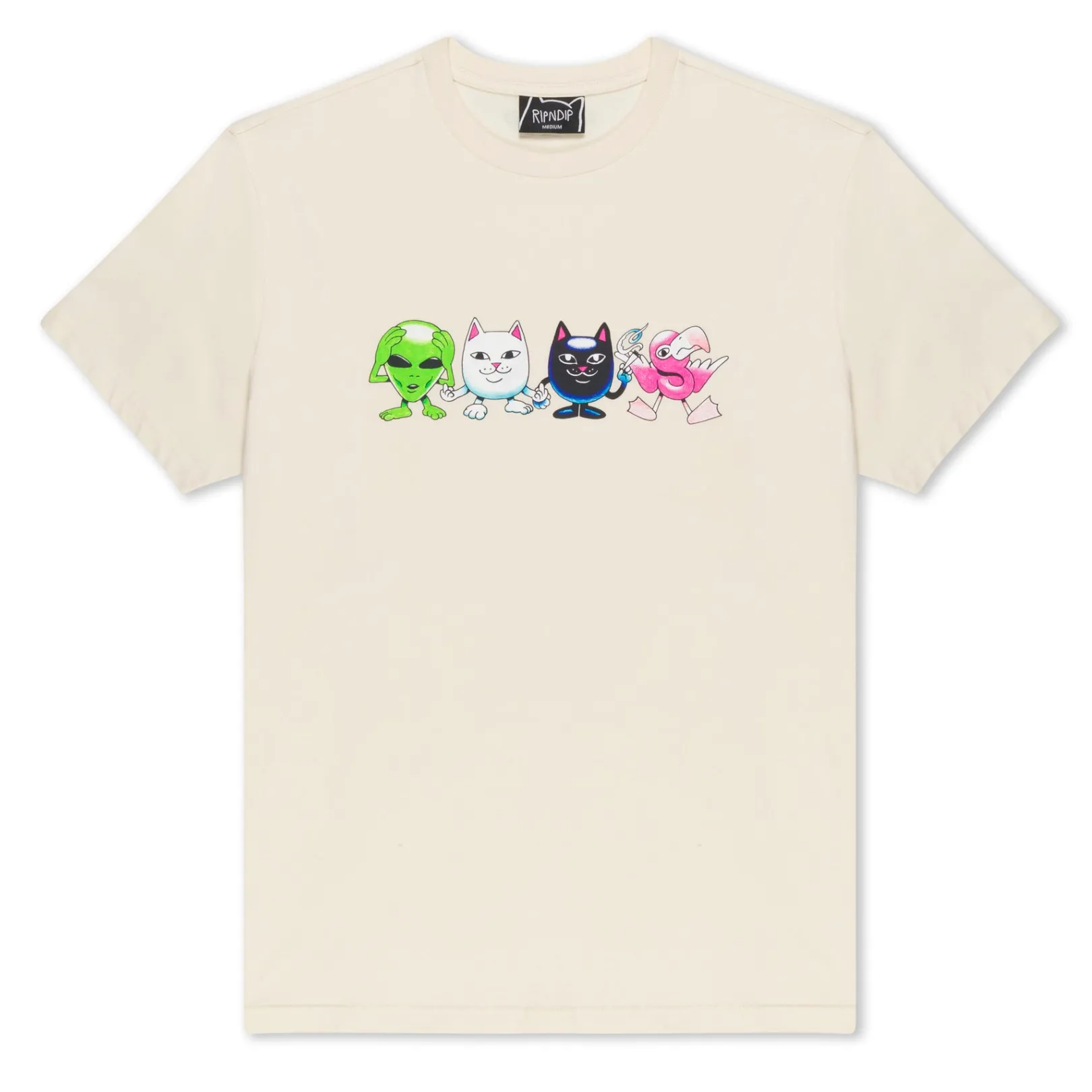 Bestie Gang Tee (Natural)<Ripndip Discount