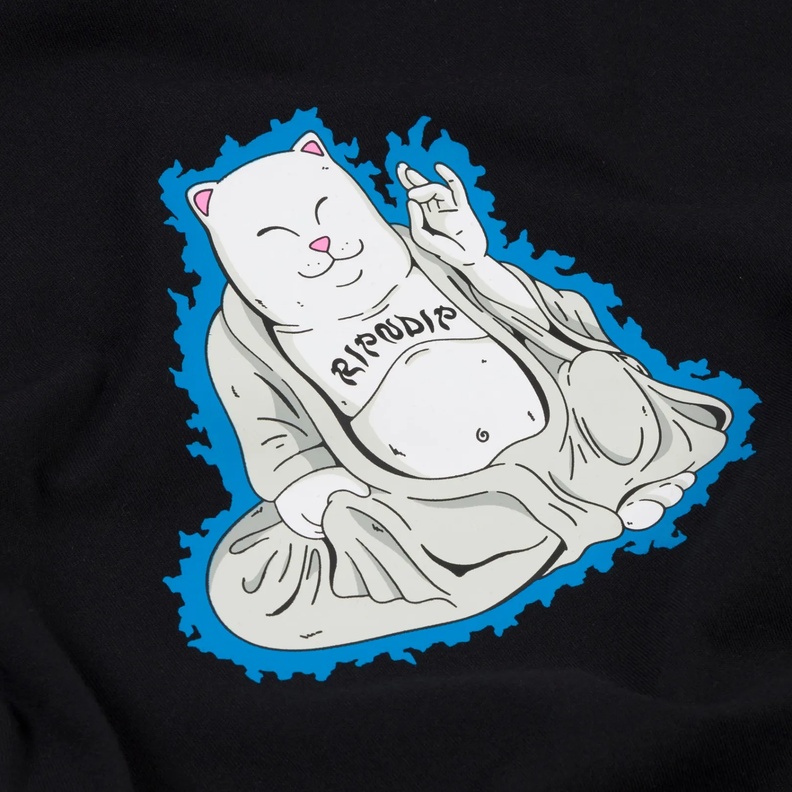 Buddha Belly Tee (Black)<Ripndip Sale