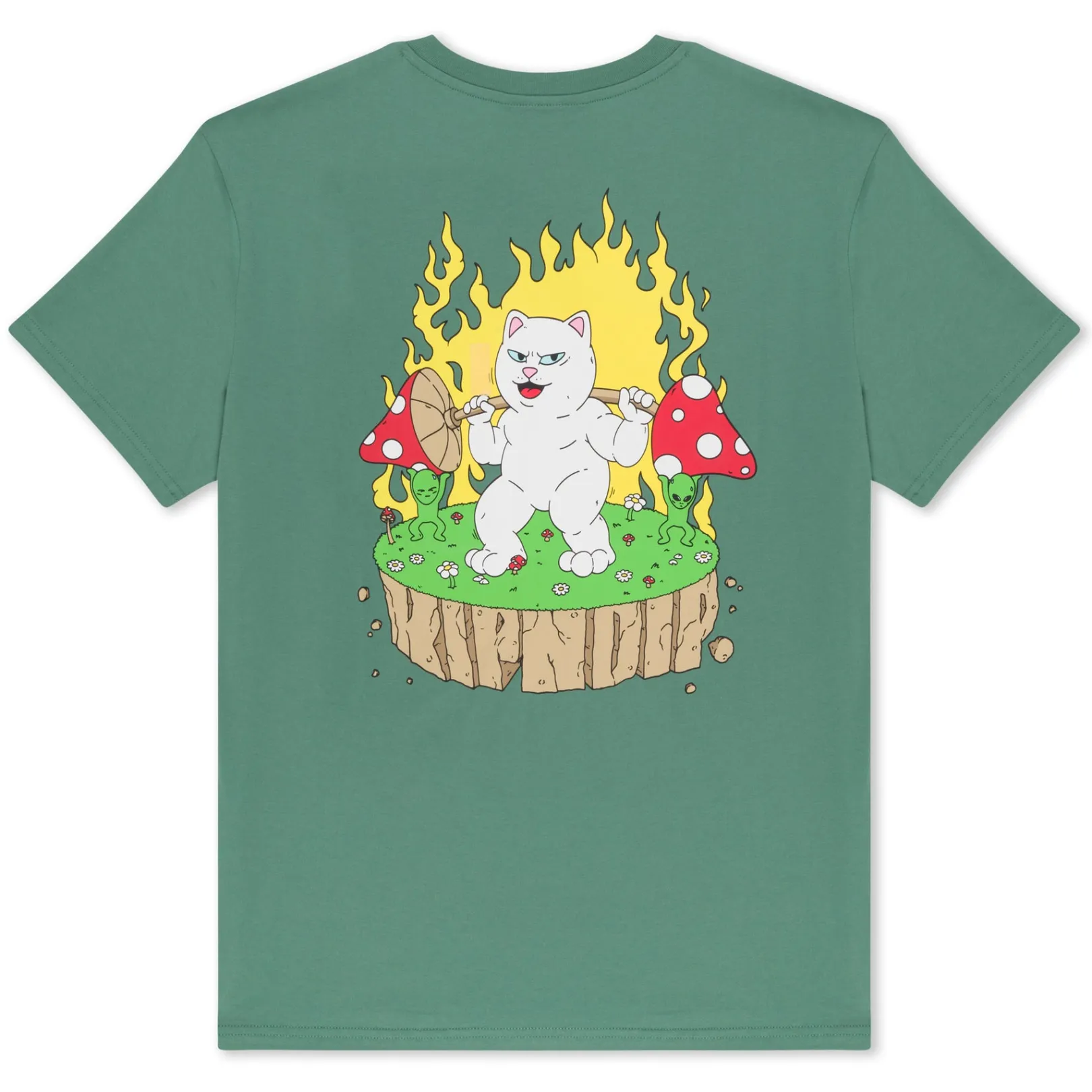 Bulking Tee (Olive)<Ripndip Store