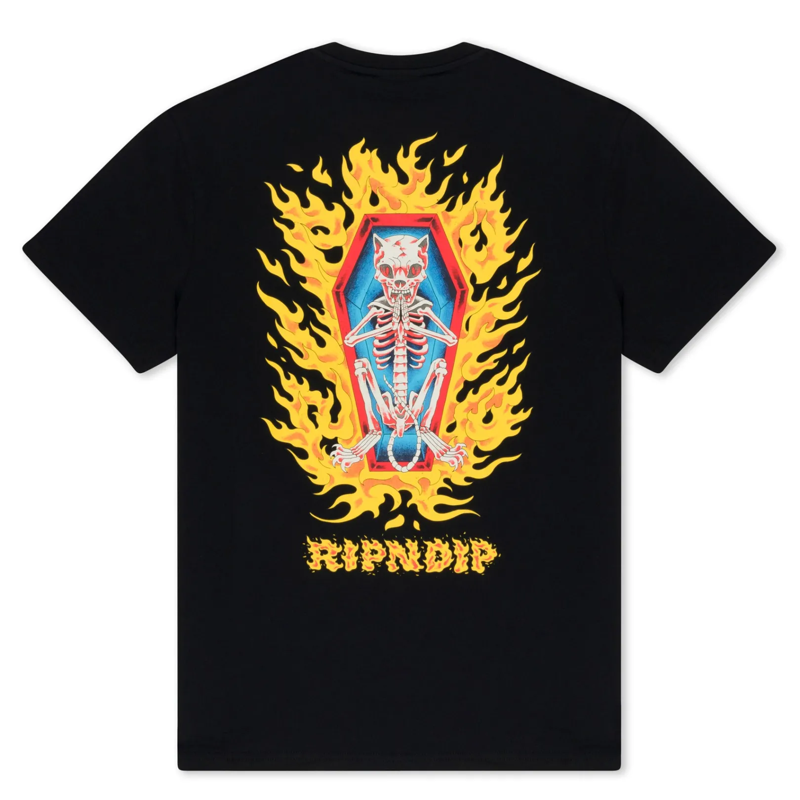 Burn In Heck Tee (Black)<Ripndip Flash Sale