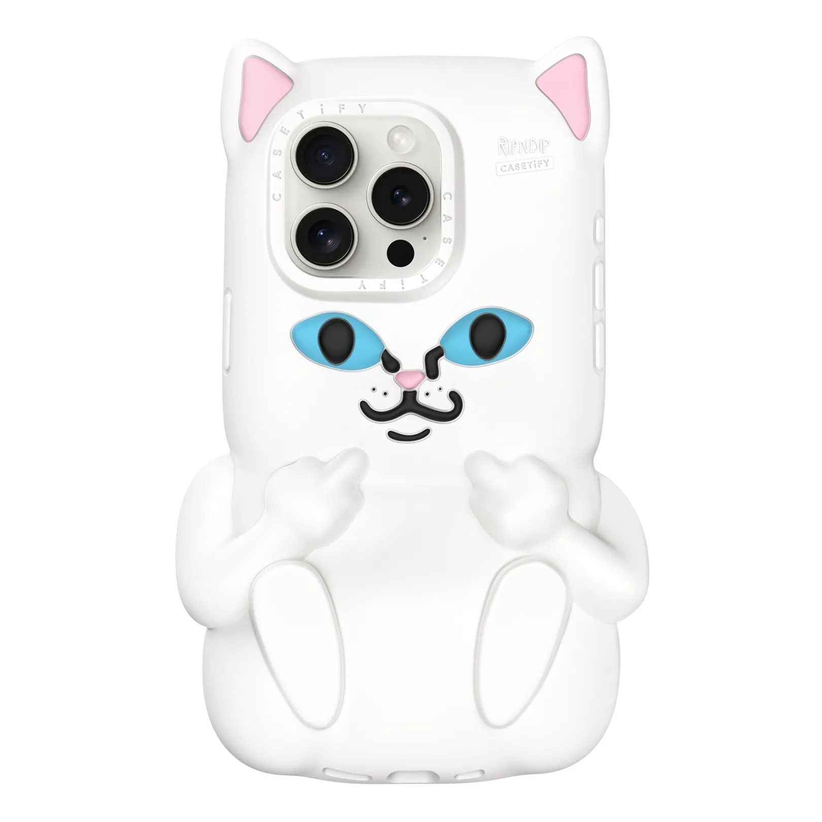 CASETiFY x Lord Nermal iPhone 3D Phone Case (White)<Ripndip Hot