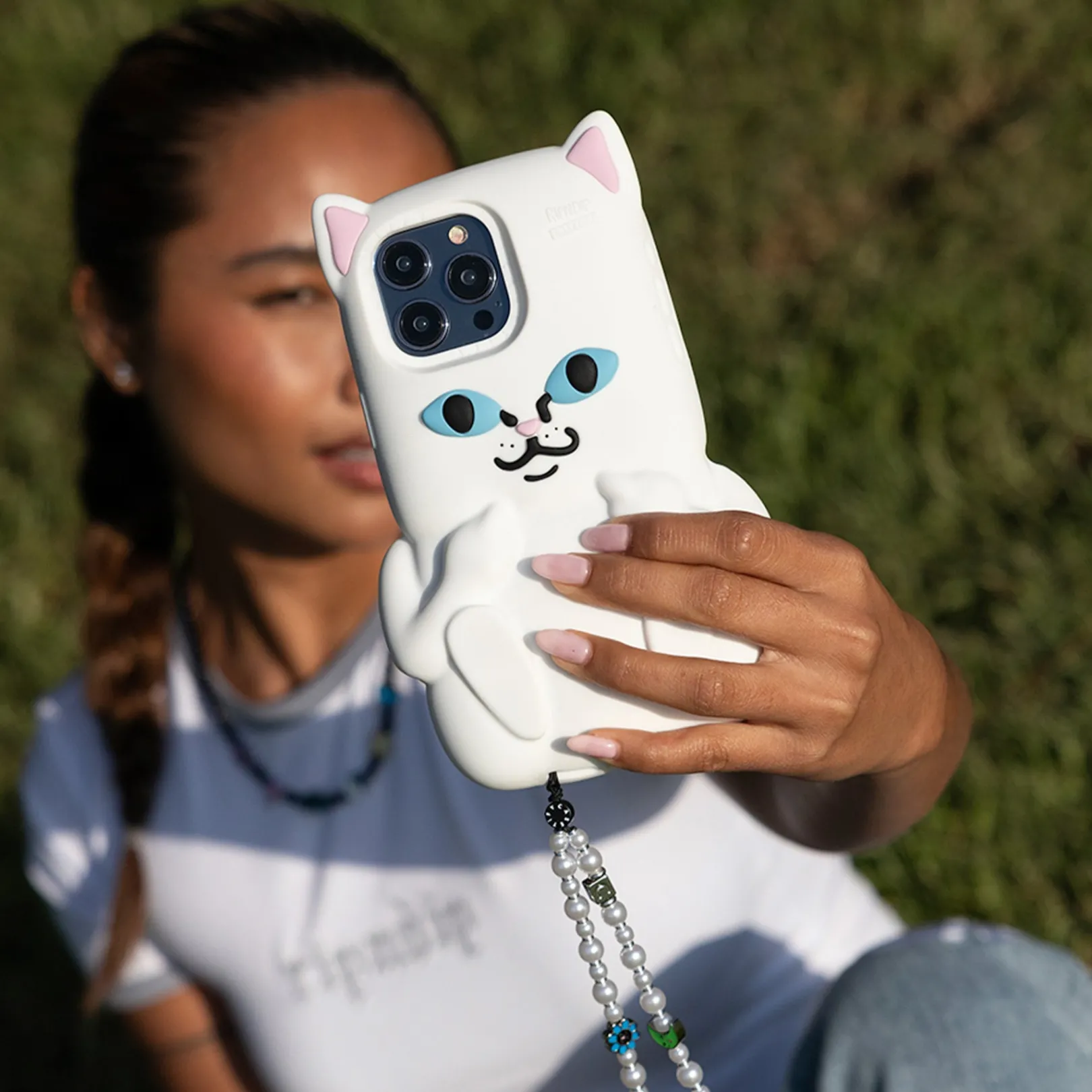 CASETiFY x Lord Nermal iPhone 3D Phone Case (White)<Ripndip Hot
