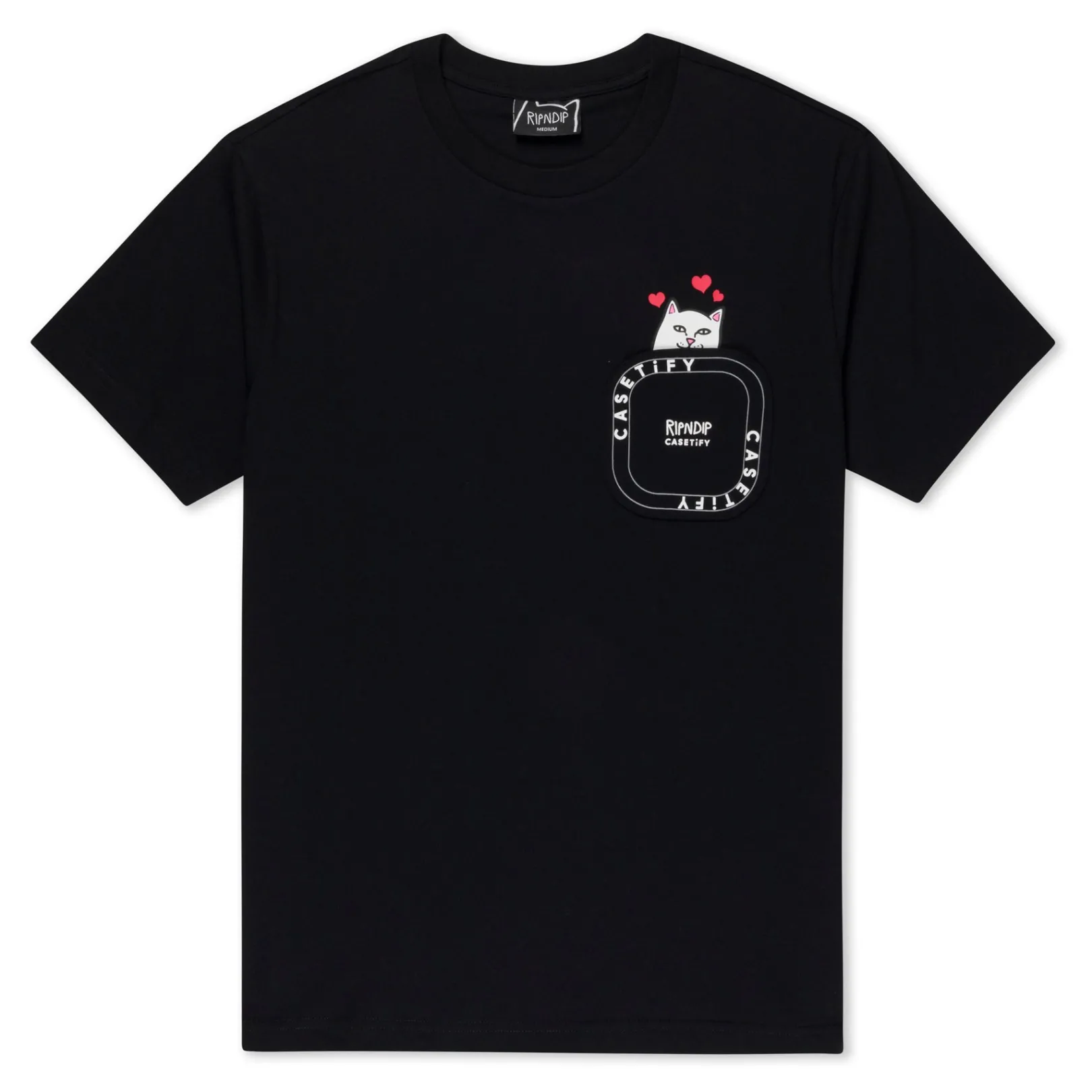 Casetify x Nermal Loves Pocket Tee (Black)<Ripndip Best