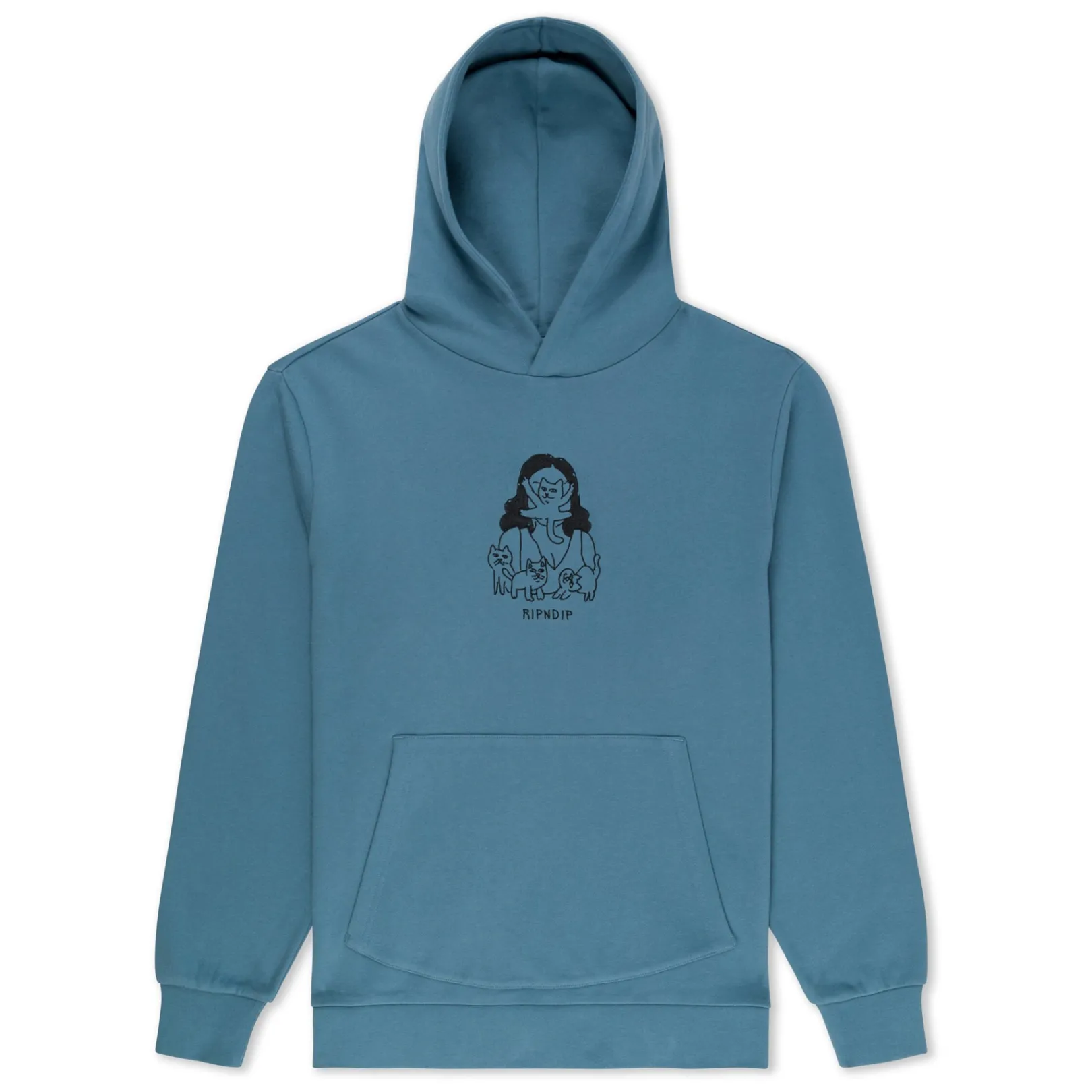 Cat Lady Hoodie (Slate)<Ripndip Clearance