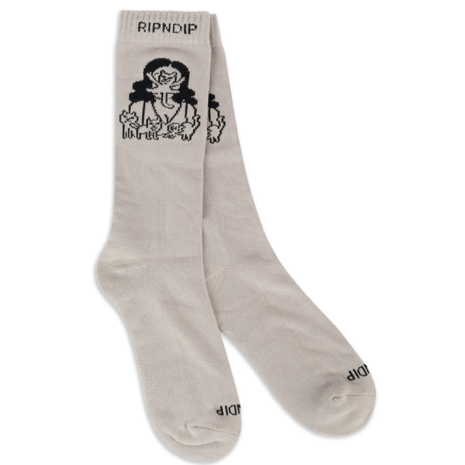 Cat Lady Socks (Oatmeal Heather)<Ripndip Cheap