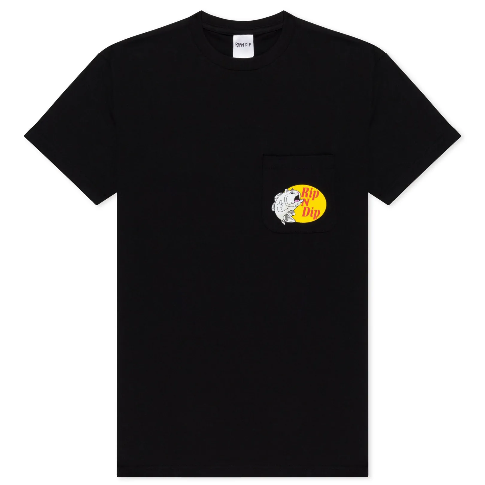 Catfish Pocket Tee (Black)<Ripndip Discount