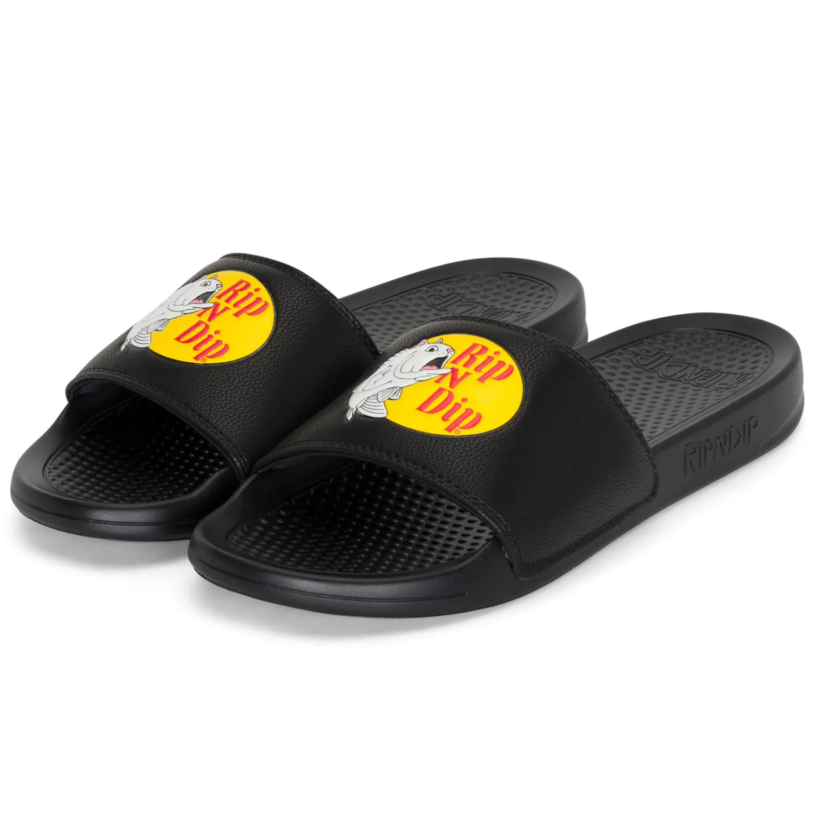 Catfish Slides (Black)<Ripndip Clearance