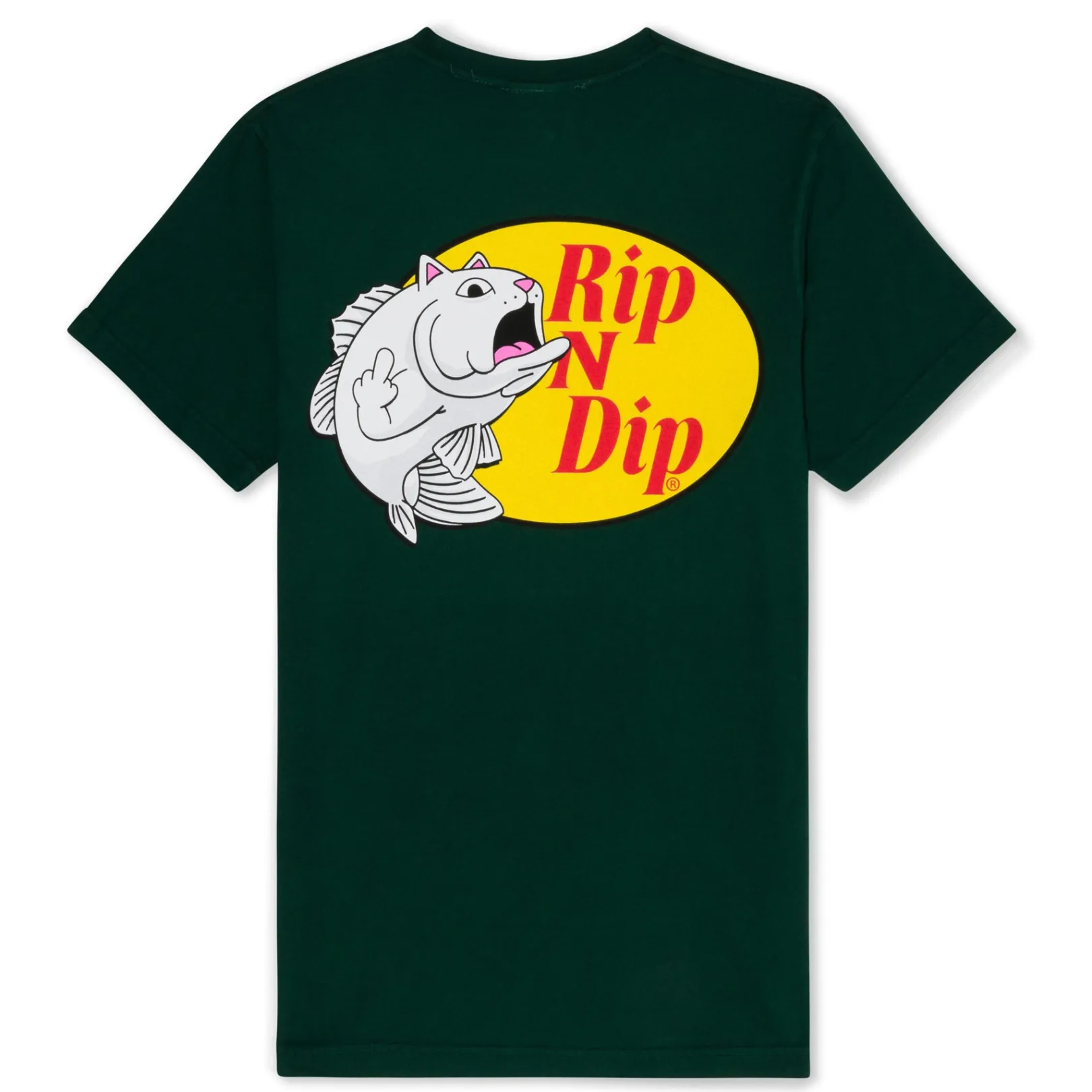 Catfish Tee (Hunter Green)<Ripndip Shop