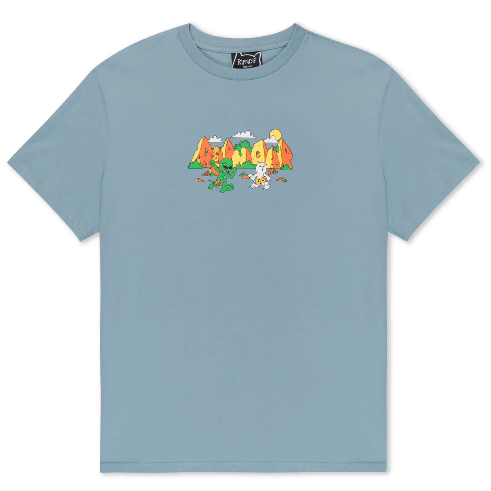 Cavenerm Tee (Light Slate)<Ripndip Best