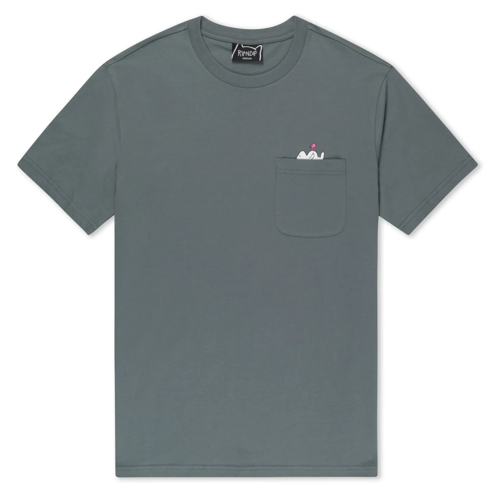 Christmas Nerm Pocket Tee (Charcoal)<Ripndip New