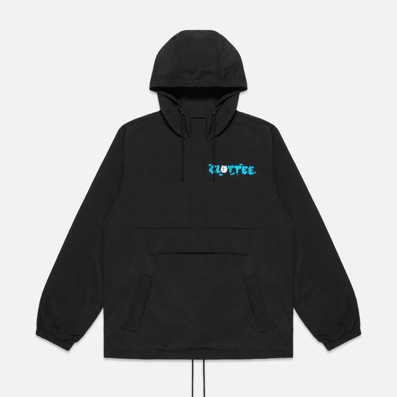 Clottee Clouds Windbreaker Jacket (Black)<Ripndip Cheap