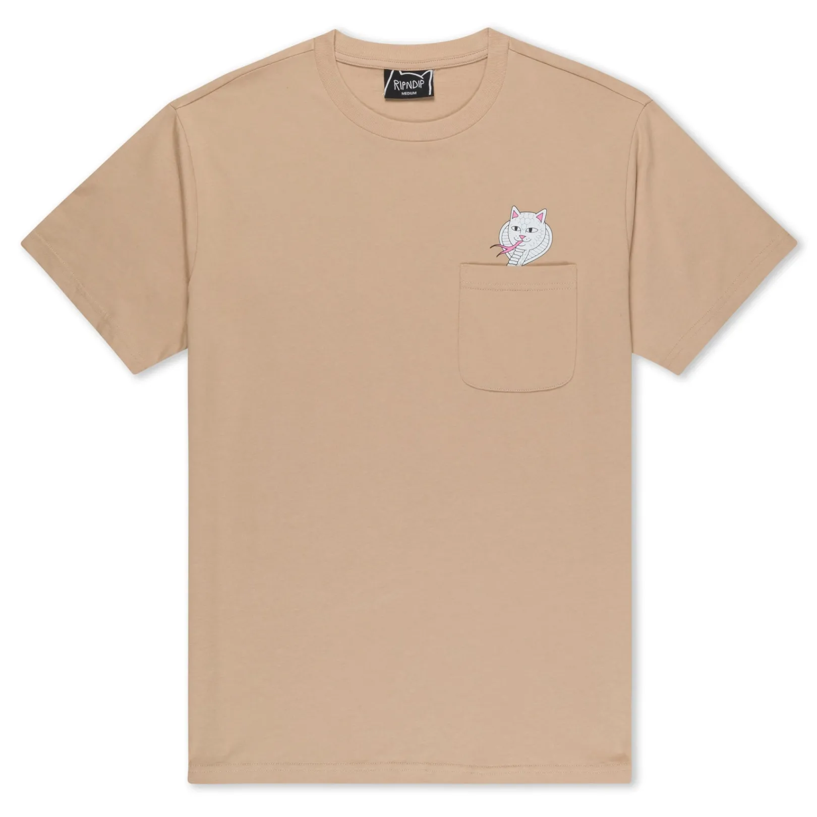 Cobra Nerm Pocket Tee (Almond)<Ripndip Best