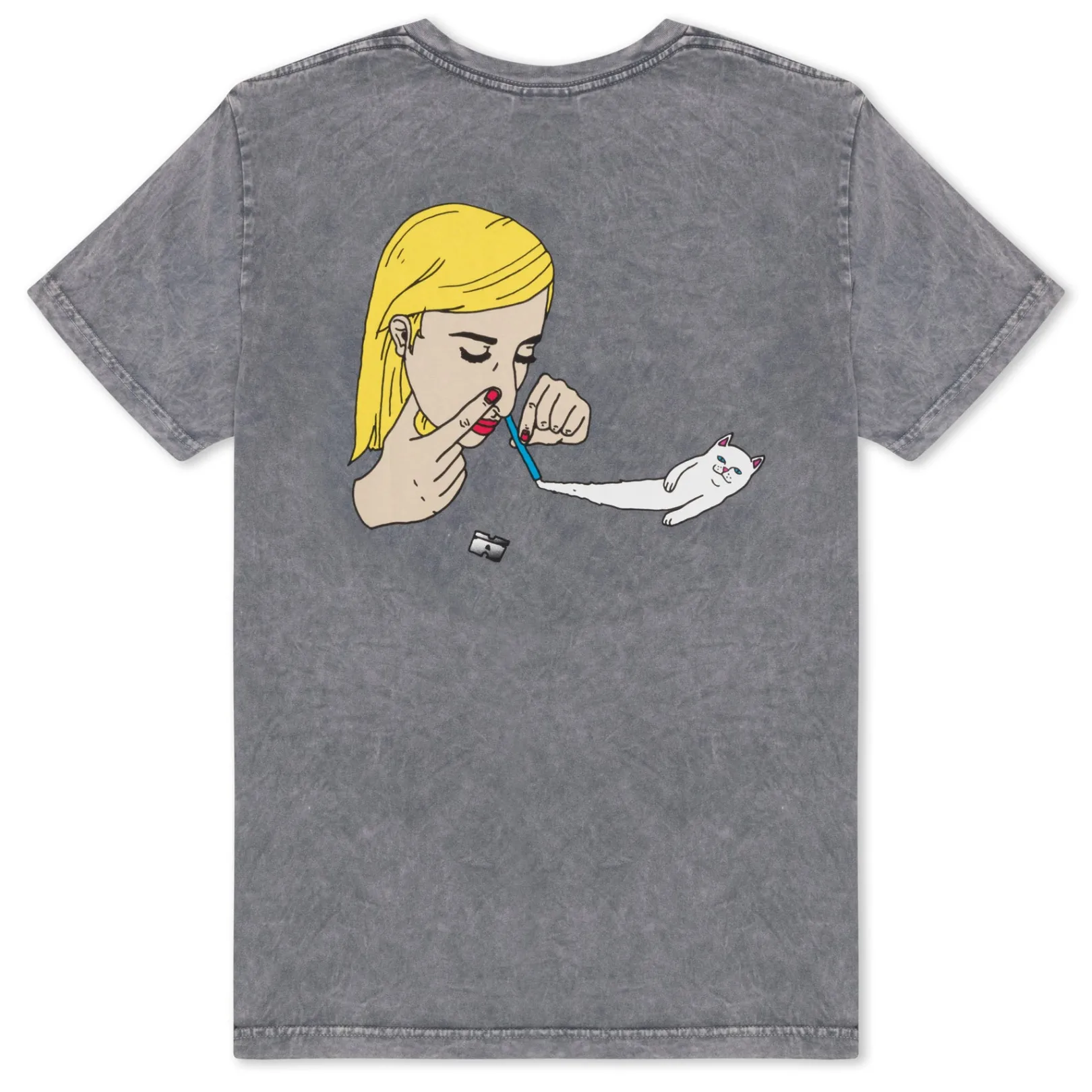 Coco Nermal Tee (Grey Mineral Wash)<Ripndip Shop