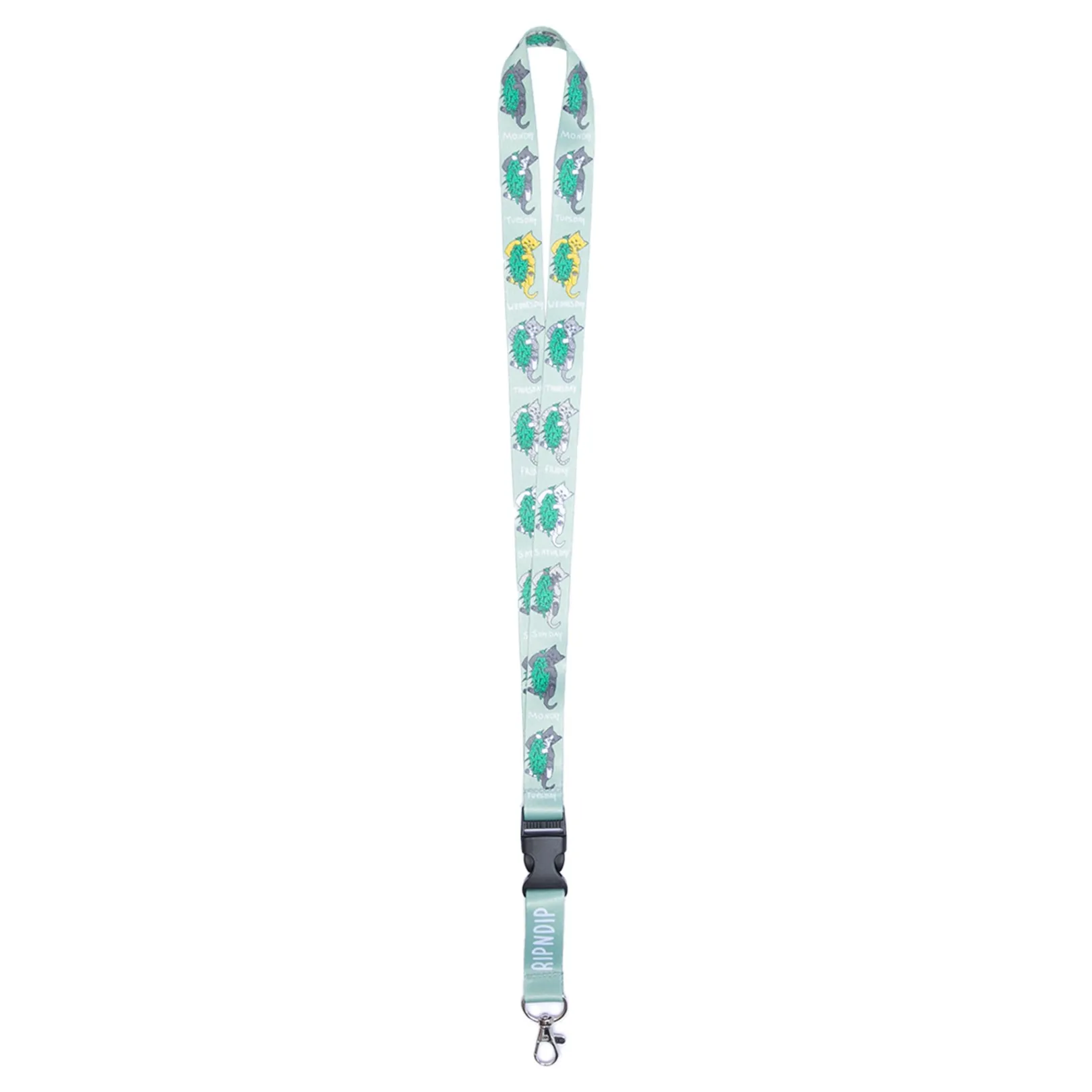 Days Of The Week Lanyard (Pistachio)<Ripndip Fashion