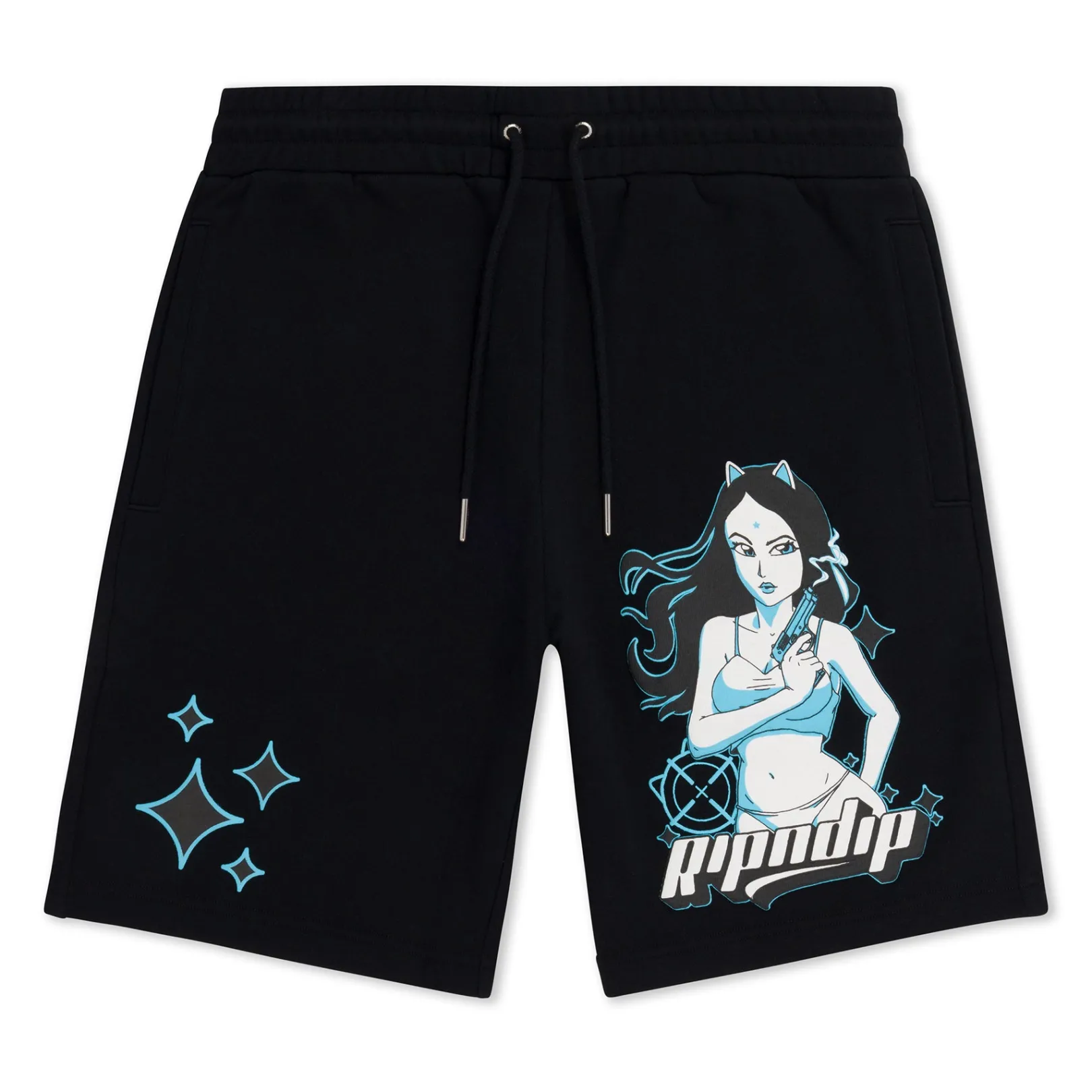 Desperado Sweatshorts (Black)<Ripndip New