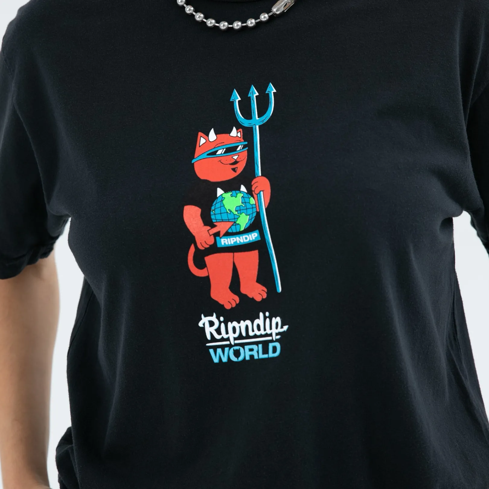 DevilNerm World Tee (Vintage Black)<Ripndip Cheap