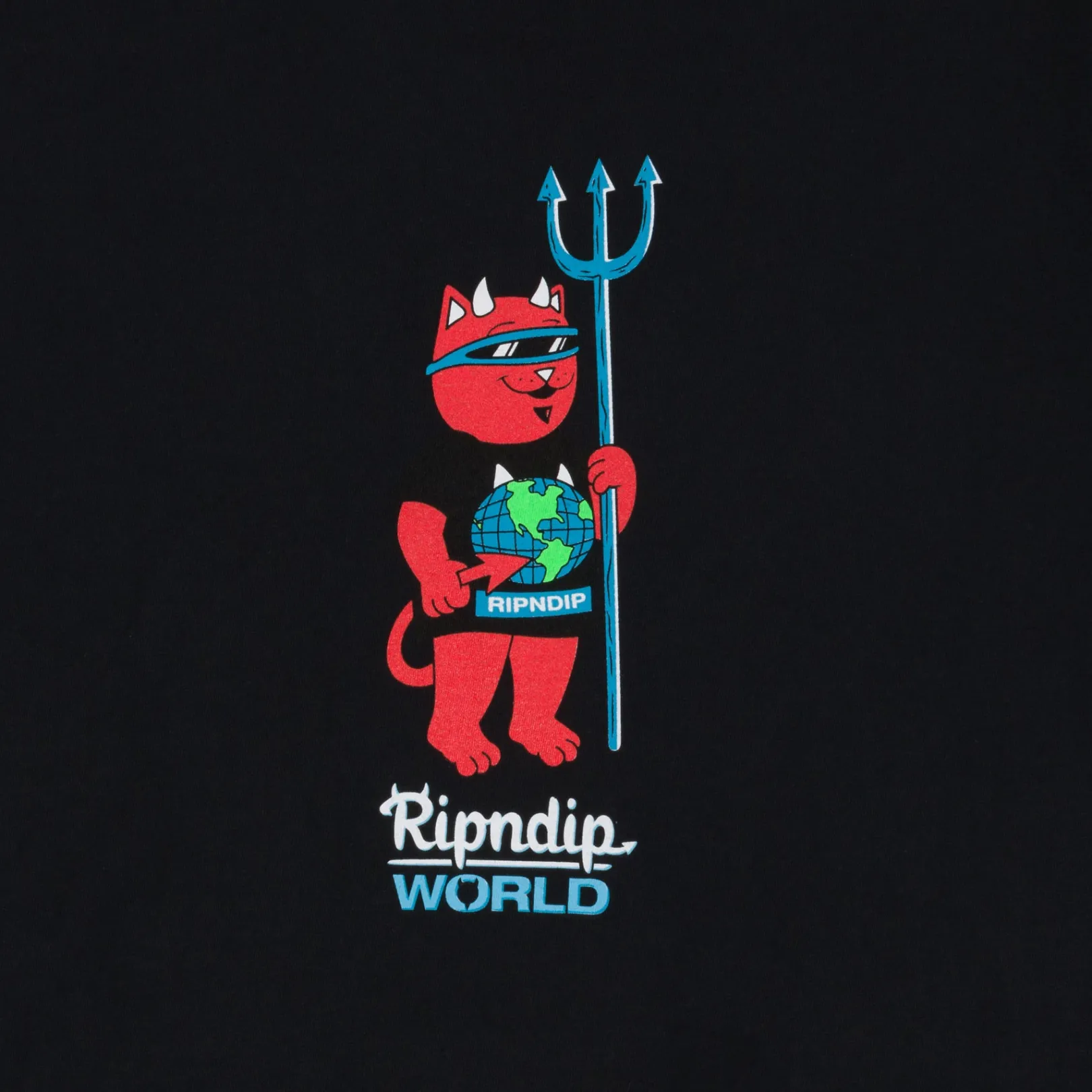 DevilNerm World Tee (Vintage Black)<Ripndip Cheap