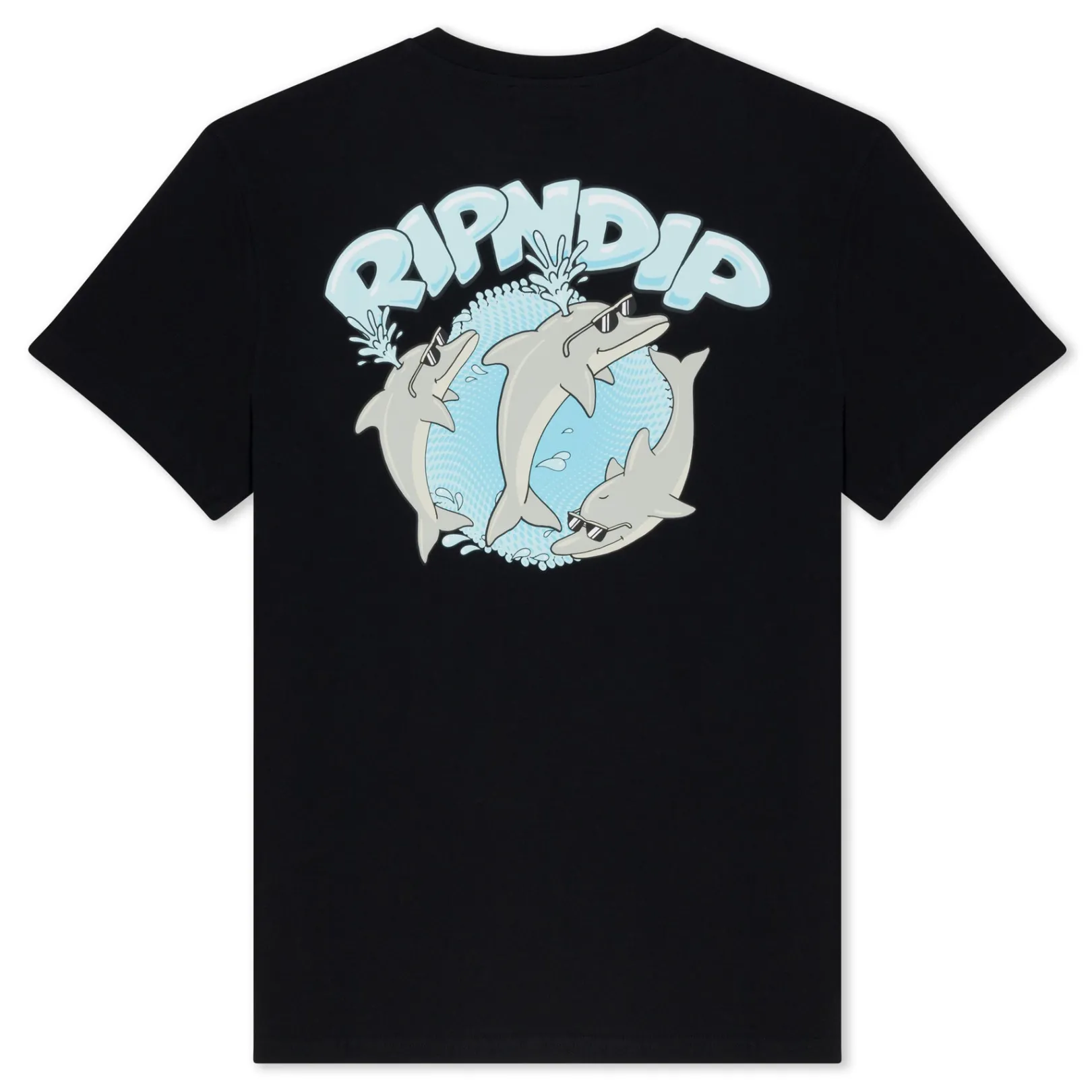 Dolphin Dudes Tee (Black)<Ripndip Flash Sale