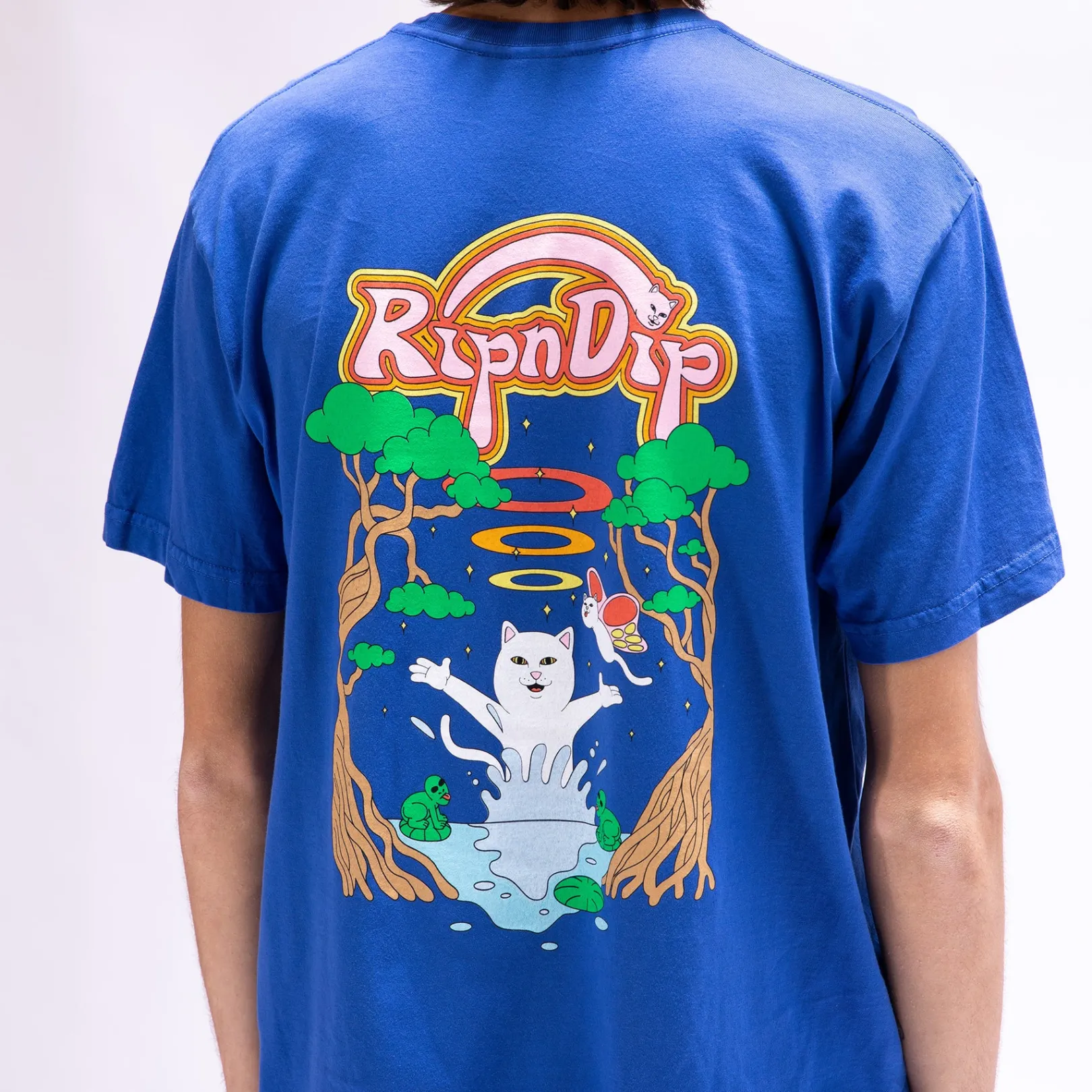 Down By The River Tee (Royal Blue)<Ripndip Fashion