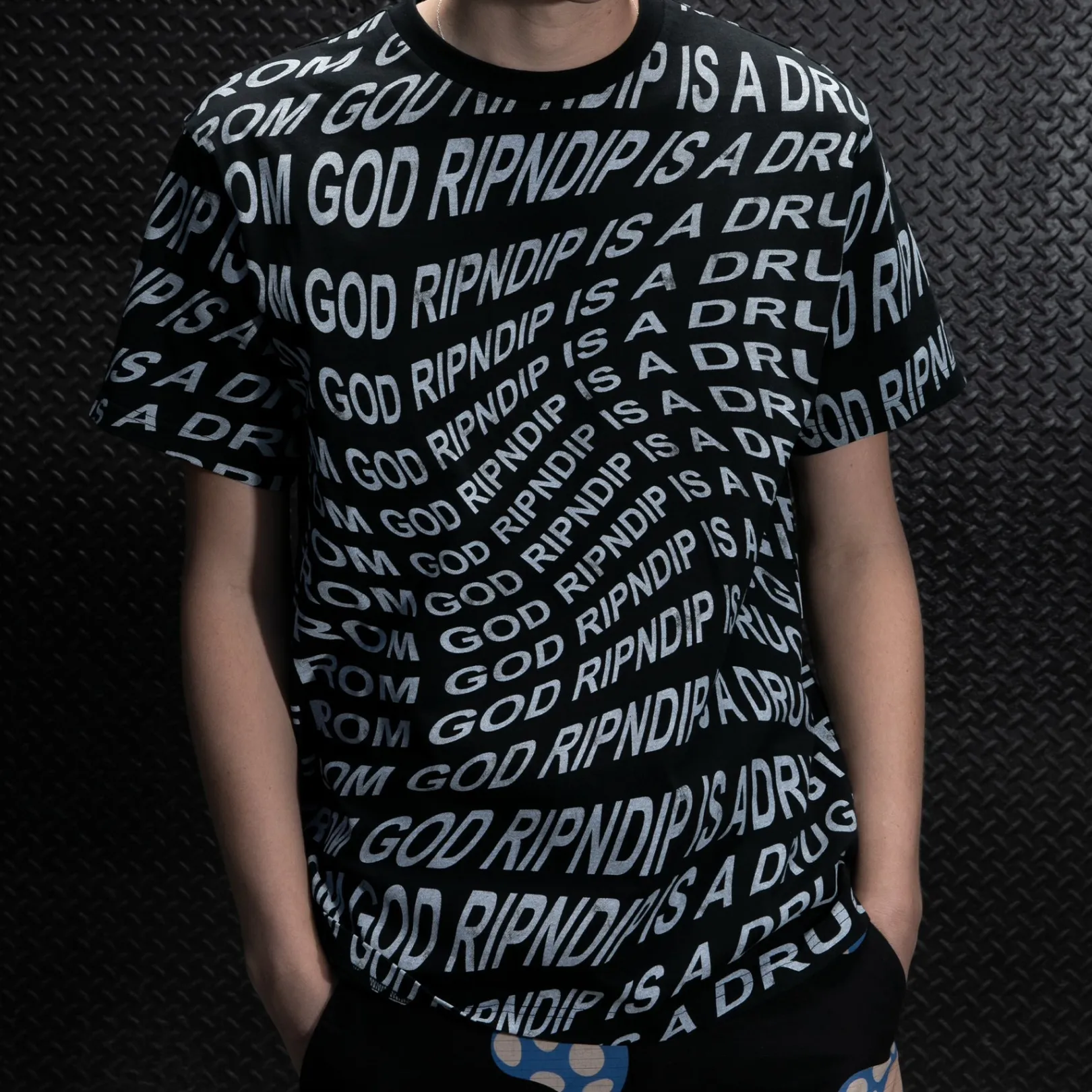 Drug From God Tee (Black)<Ripndip Flash Sale