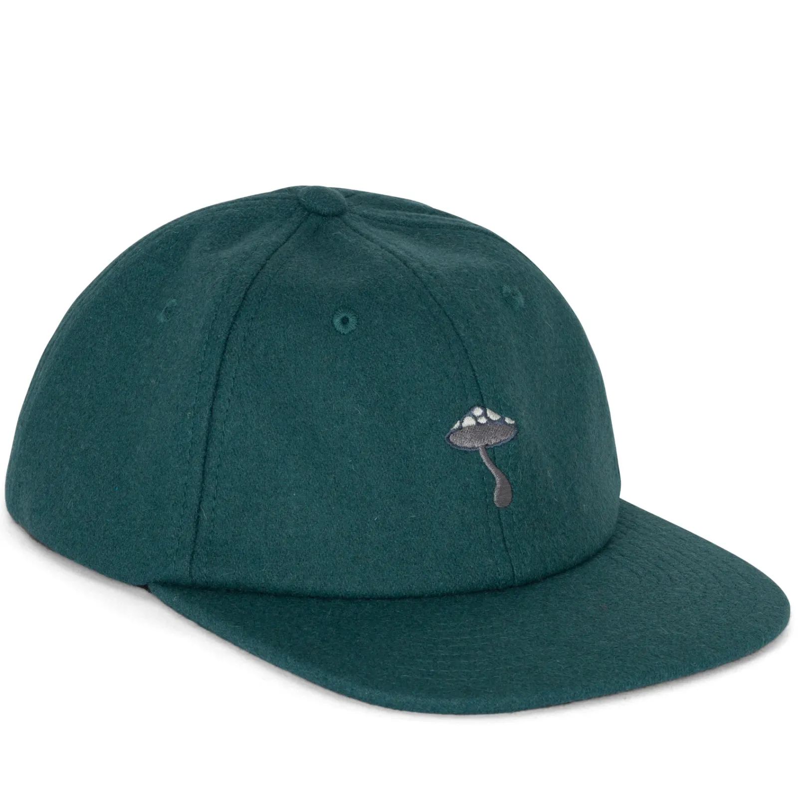 Euphoria Wool Velcro 6 Panel Hat (Alpine Green)<Ripndip Shop