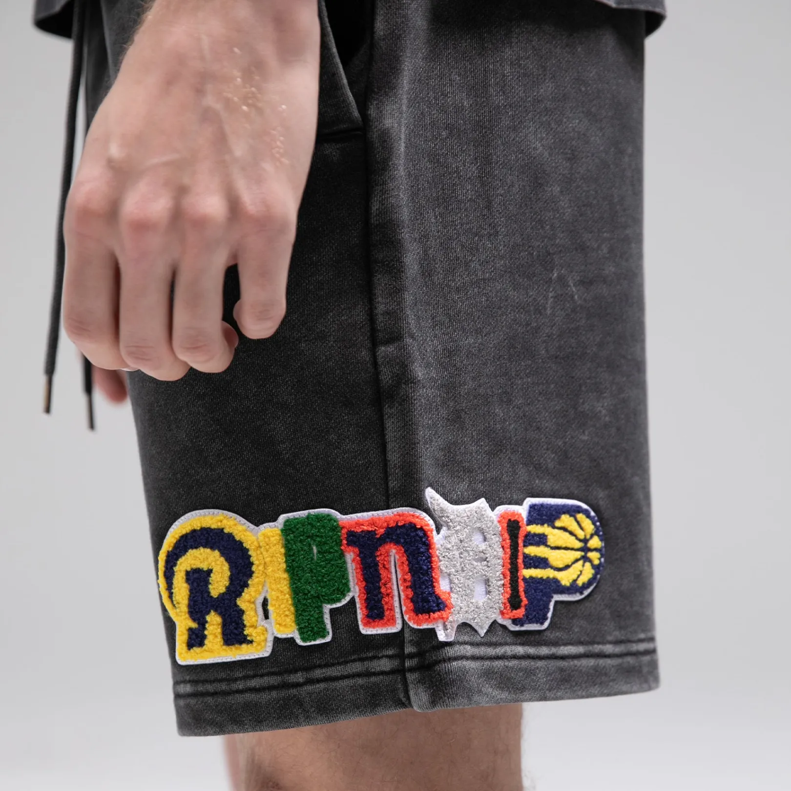 Fan Fave Sweatshorts (Black Wash)<Ripndip Discount