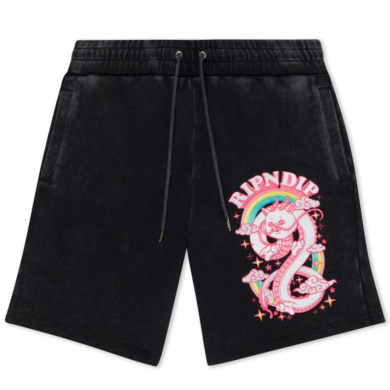 Fantasy Nerm Sweatshorts (Black)<Ripndip Sale