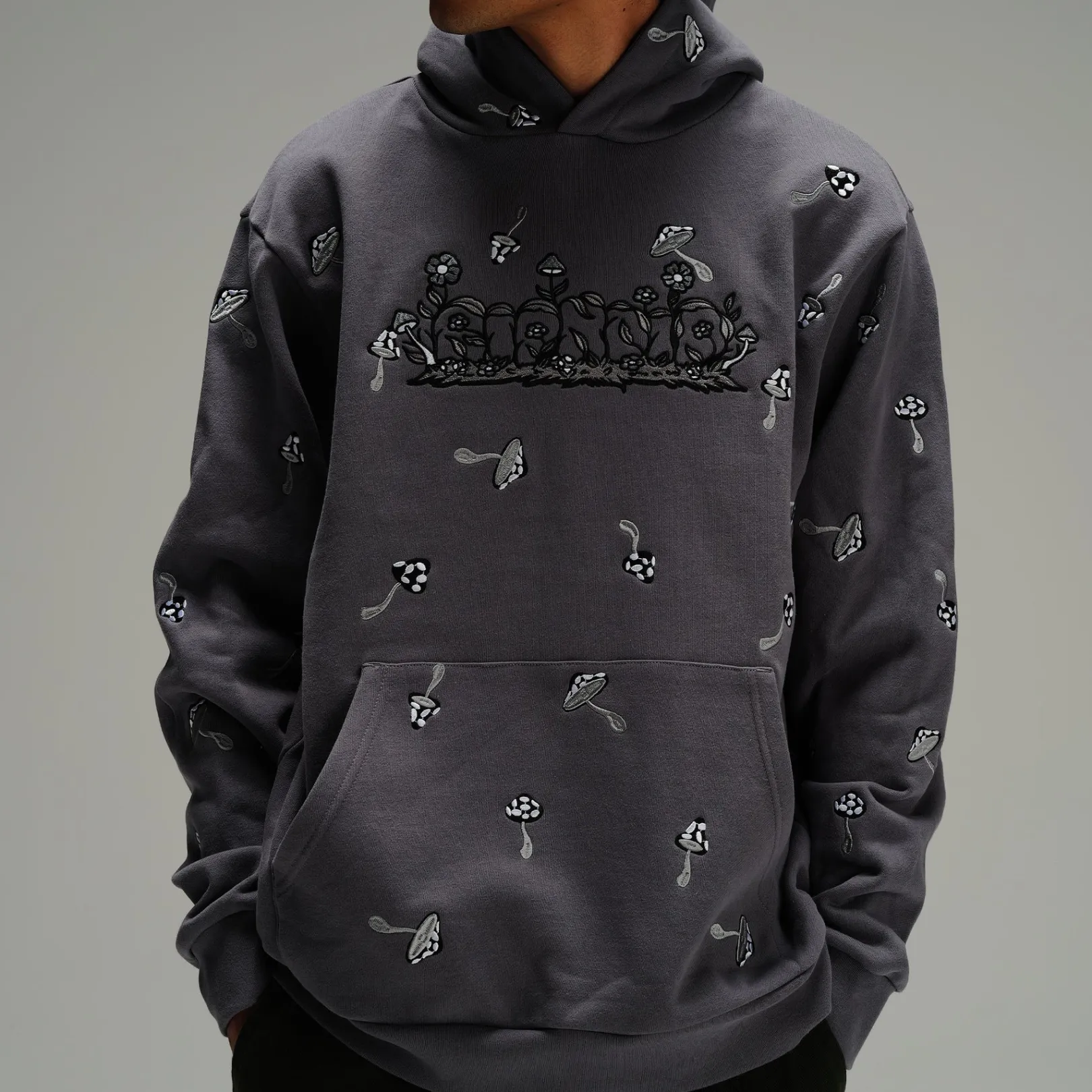 Field Euphoria Hoodie (Charcoal)<Ripndip Flash Sale