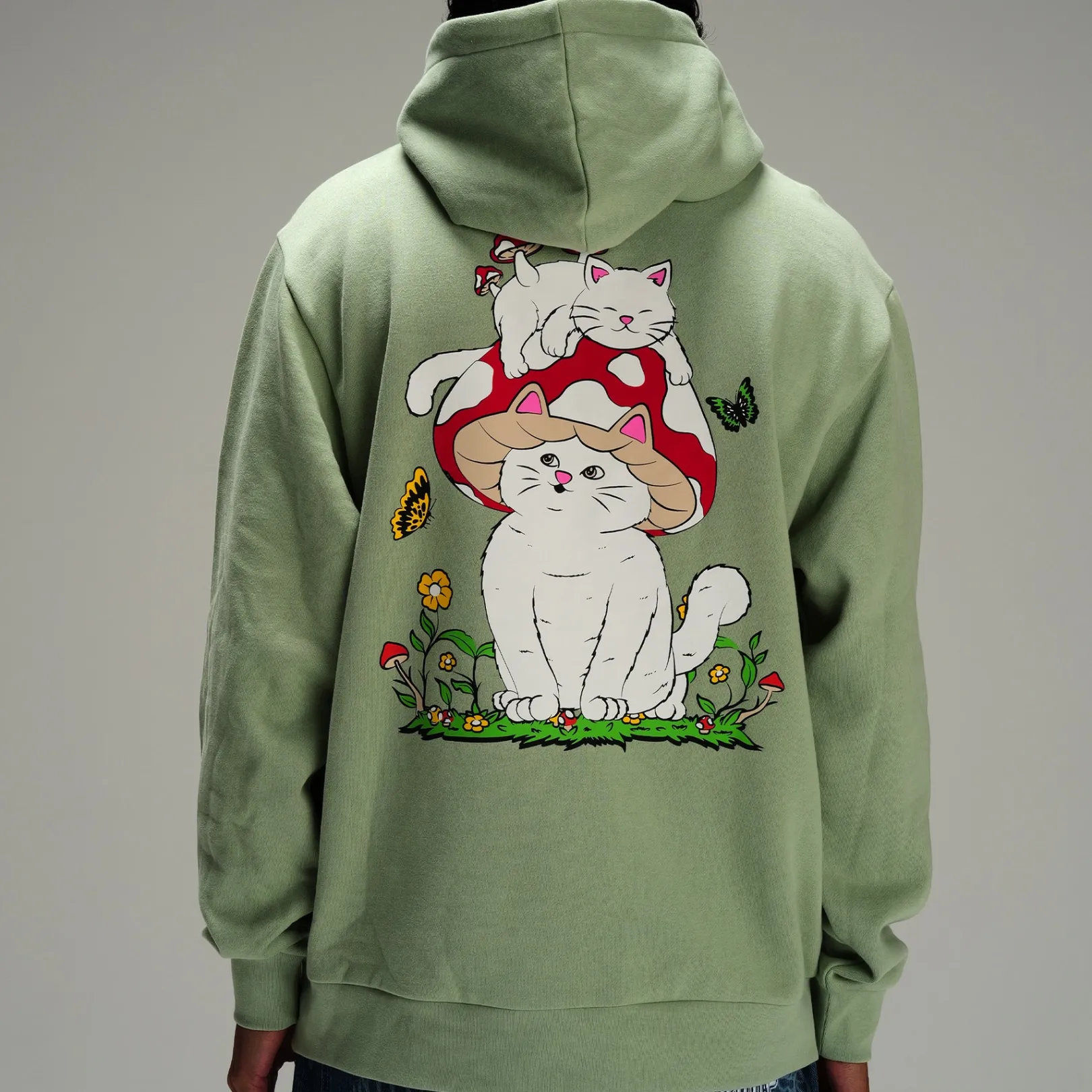 Field Friends Hoodie (Sage)<Ripndip Sale