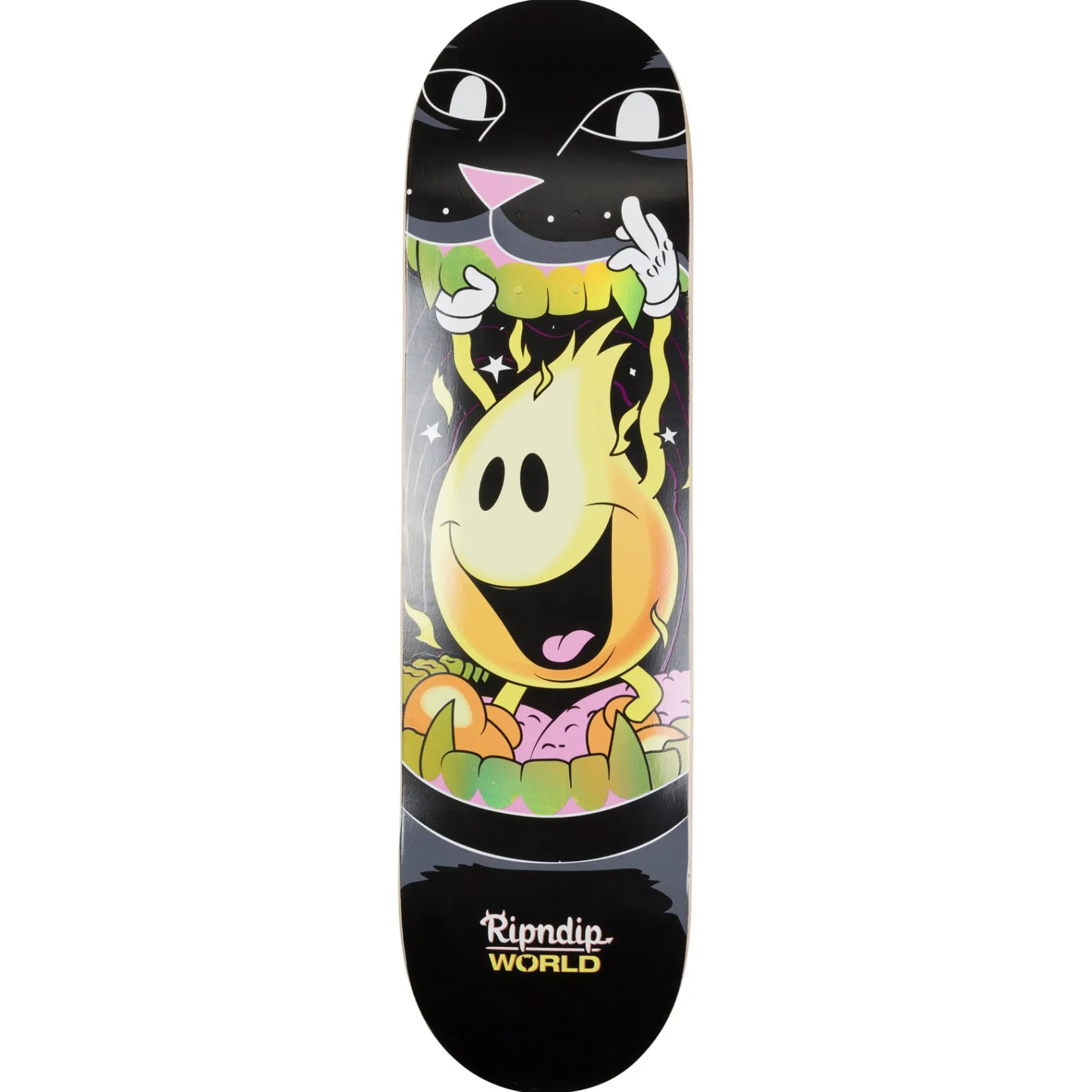 Flame Jerm Deck (Black)<Ripndip Fashion