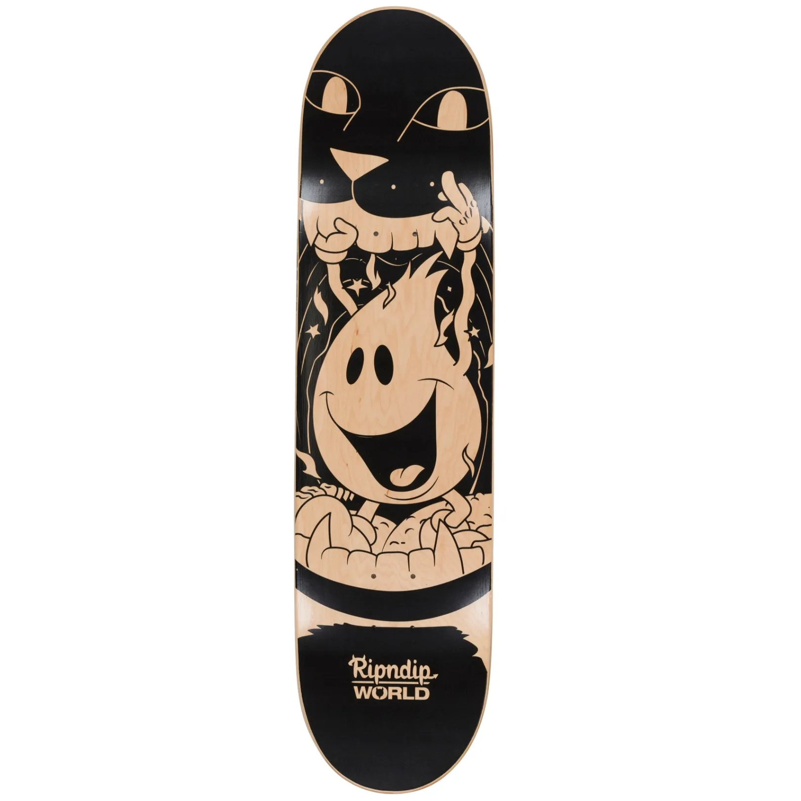 Flame Jerm Deck (Black)<Ripndip Fashion