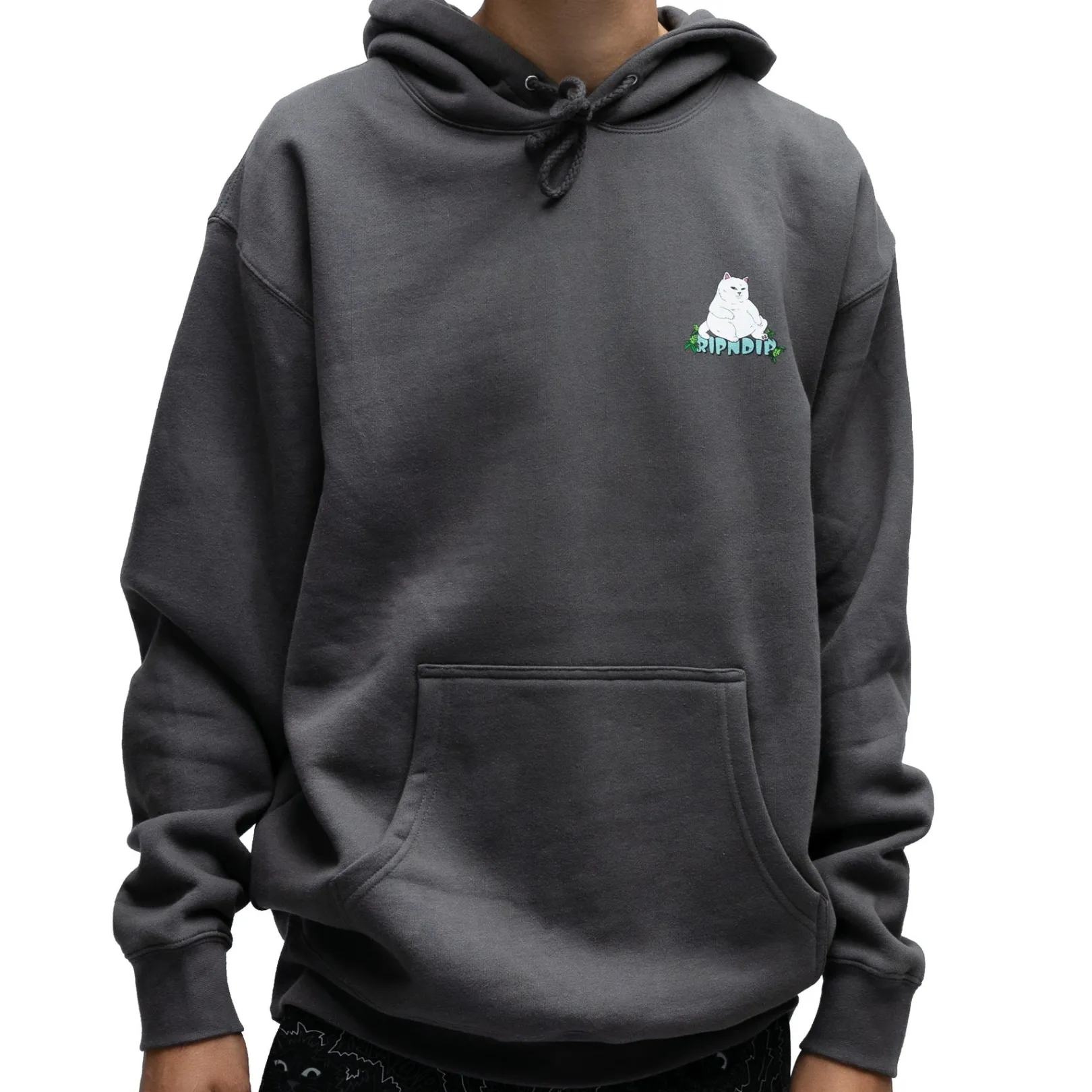 Flower Boy Hoodie (Charcoal)<Ripndip Store