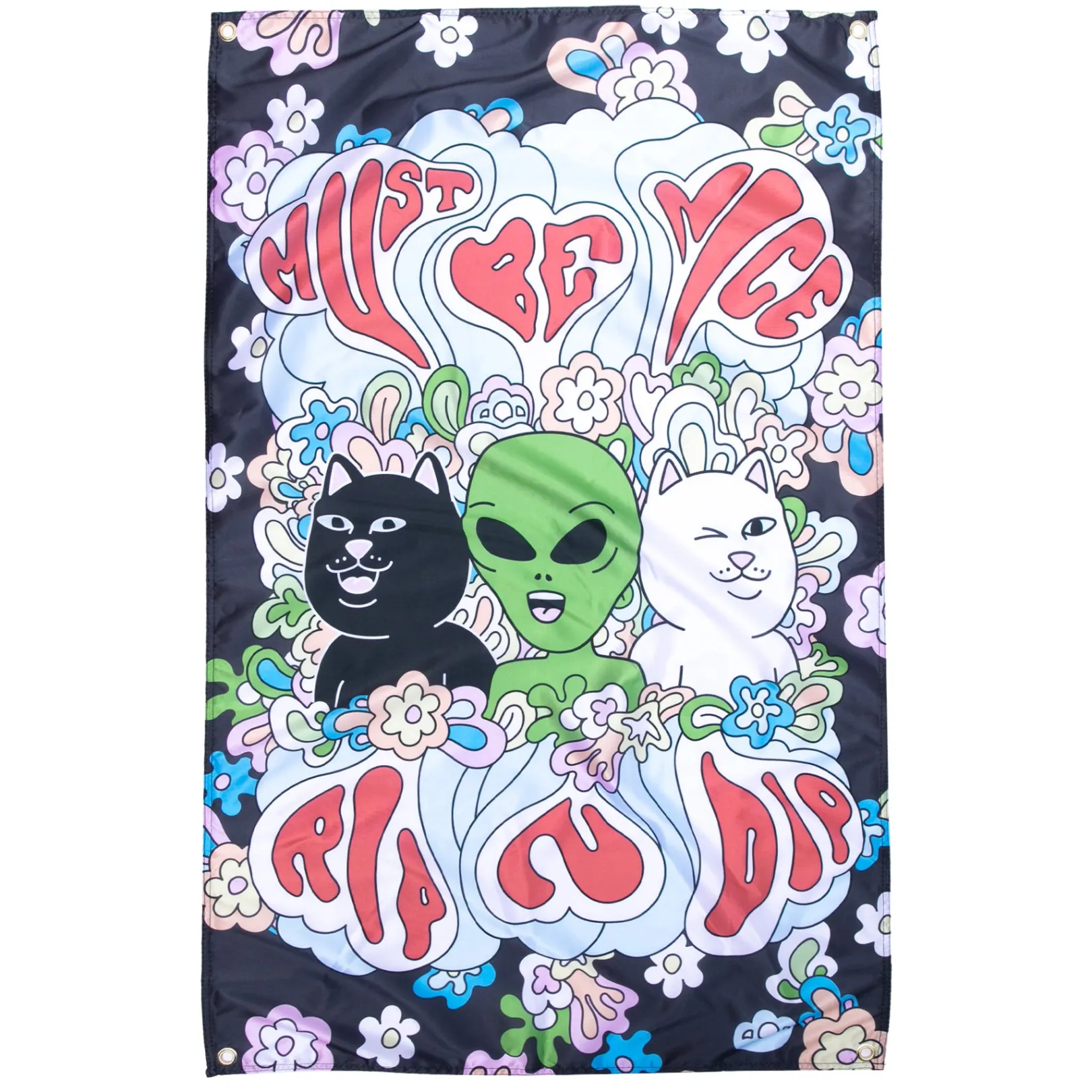 Flower Child Banner (Black)<Ripndip Discount