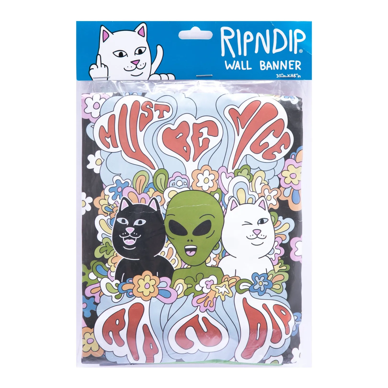 Flower Child Banner (Black)<Ripndip Discount