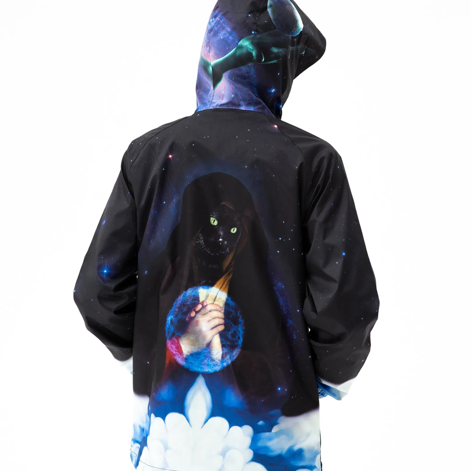 Galaxy Gypsy Anorak Jacket (Black)<Ripndip Flash Sale