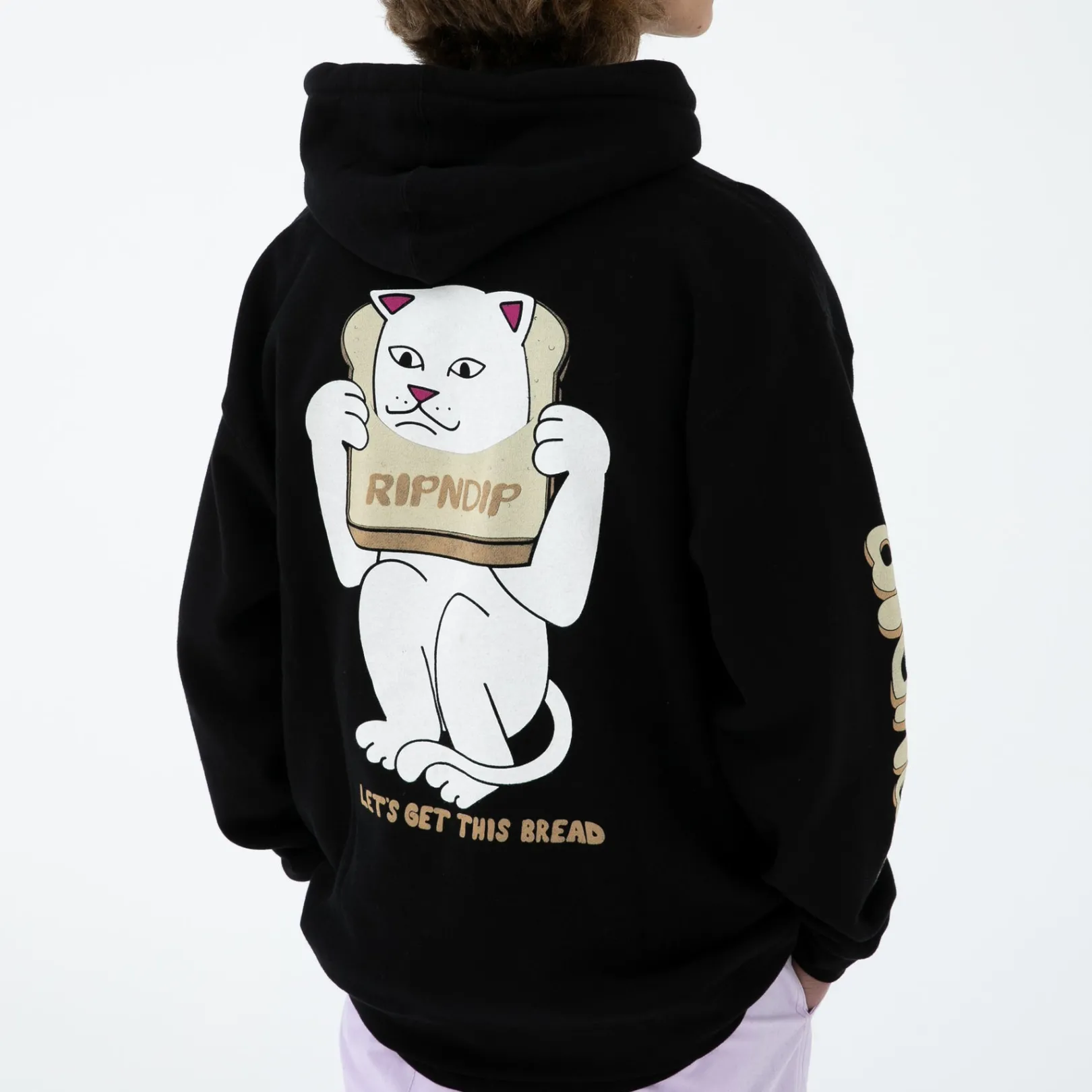 Gluten Free Hoodie (Black)<Ripndip Cheap