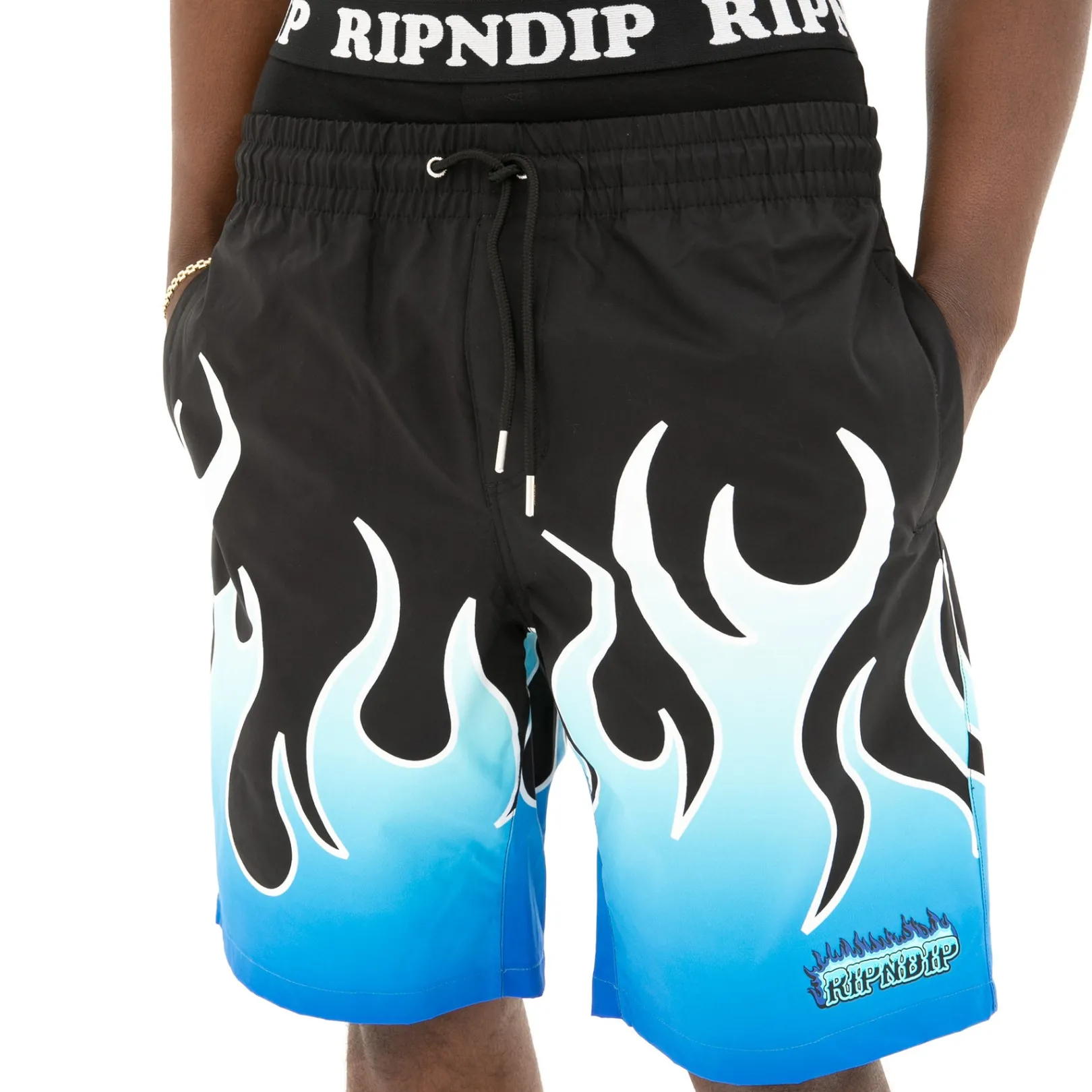 Hades Swim Shorts (Black)<Ripndip Flash Sale