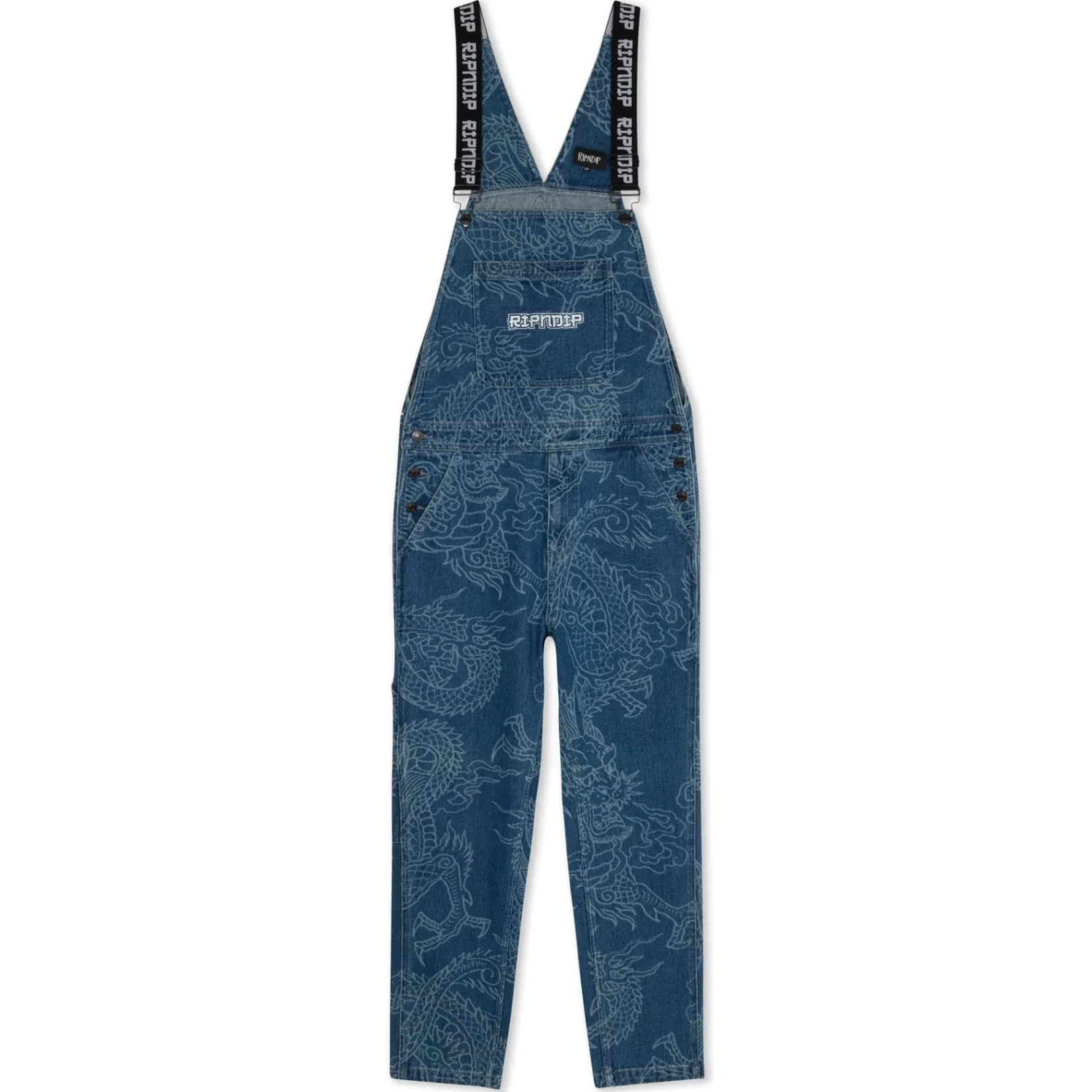 Haku Denim Overalls (Dark Wash)<Ripndip Clearance