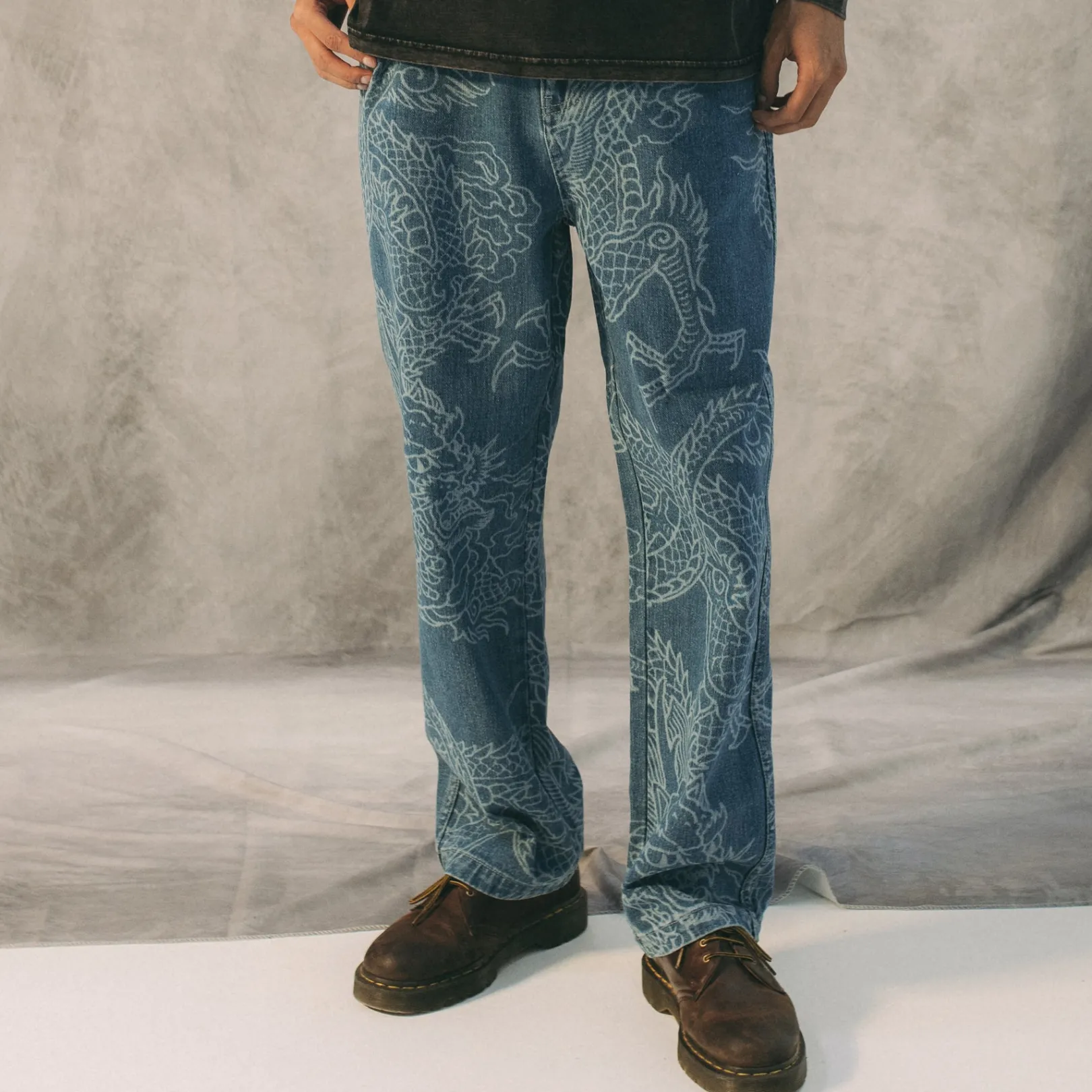 Haku Denim Pants (Dark Wash)<Ripndip Discount