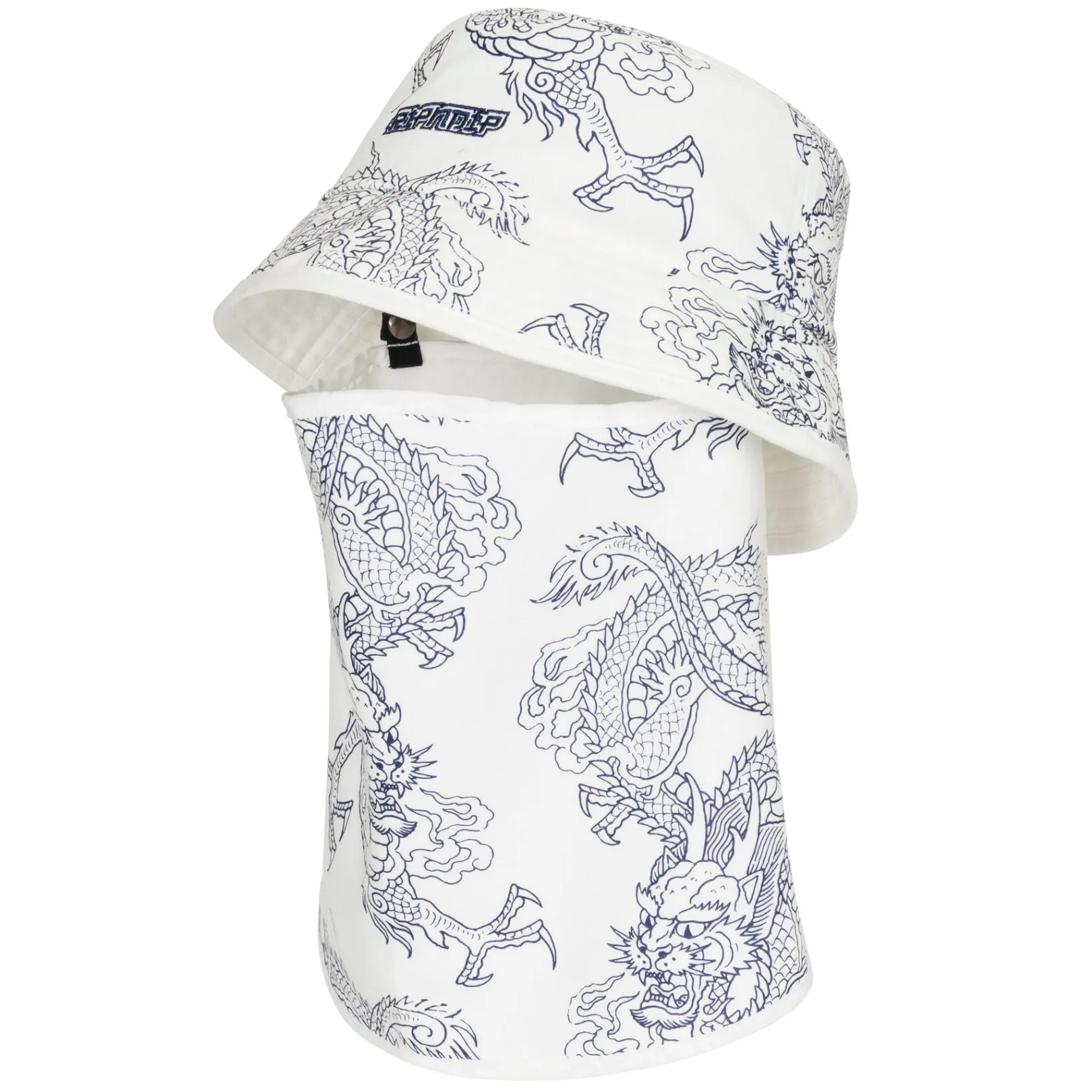 Haku Face Mask Bucket Hat (White)<Ripndip Flash Sale