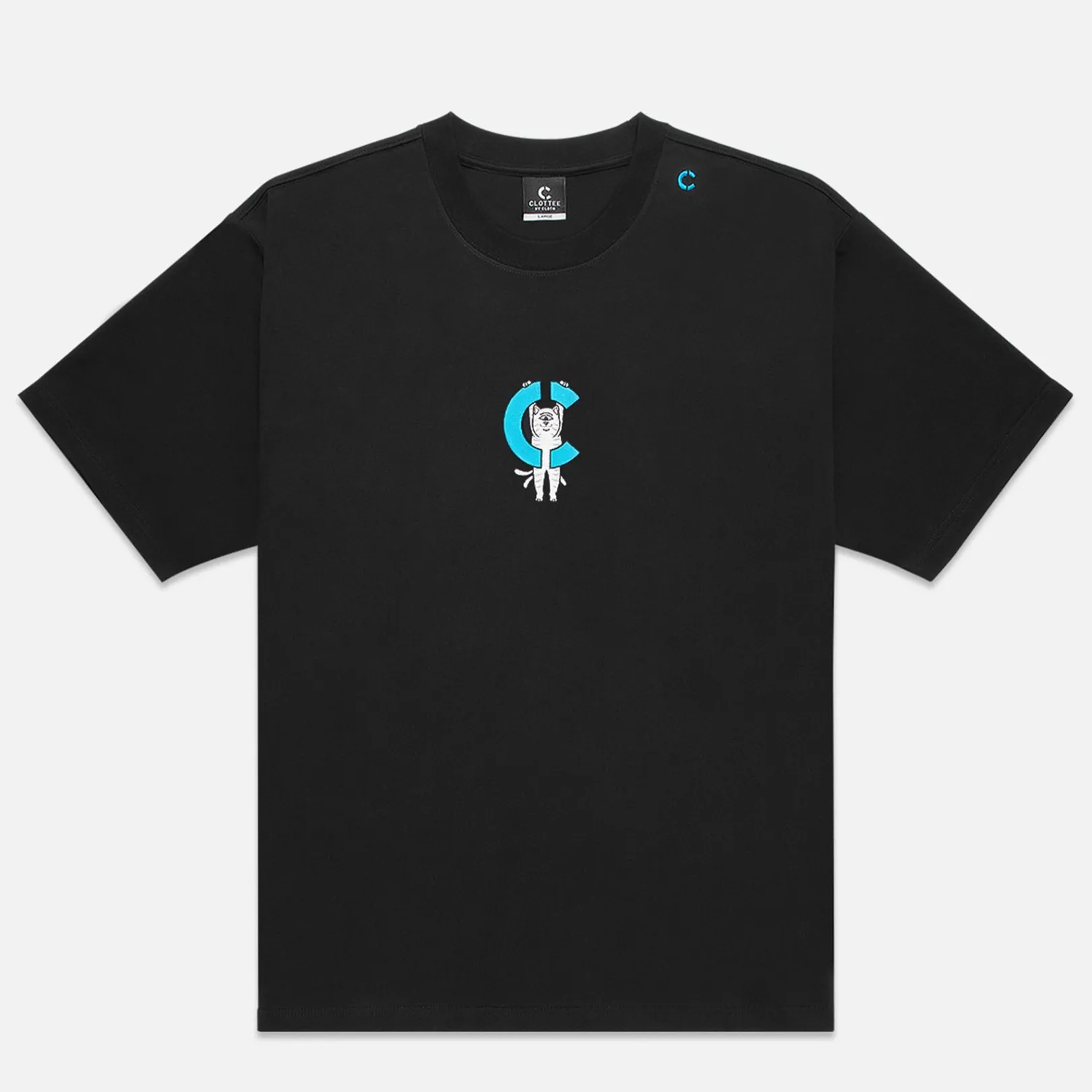 Hanging On Tee (Black)<Ripndip New