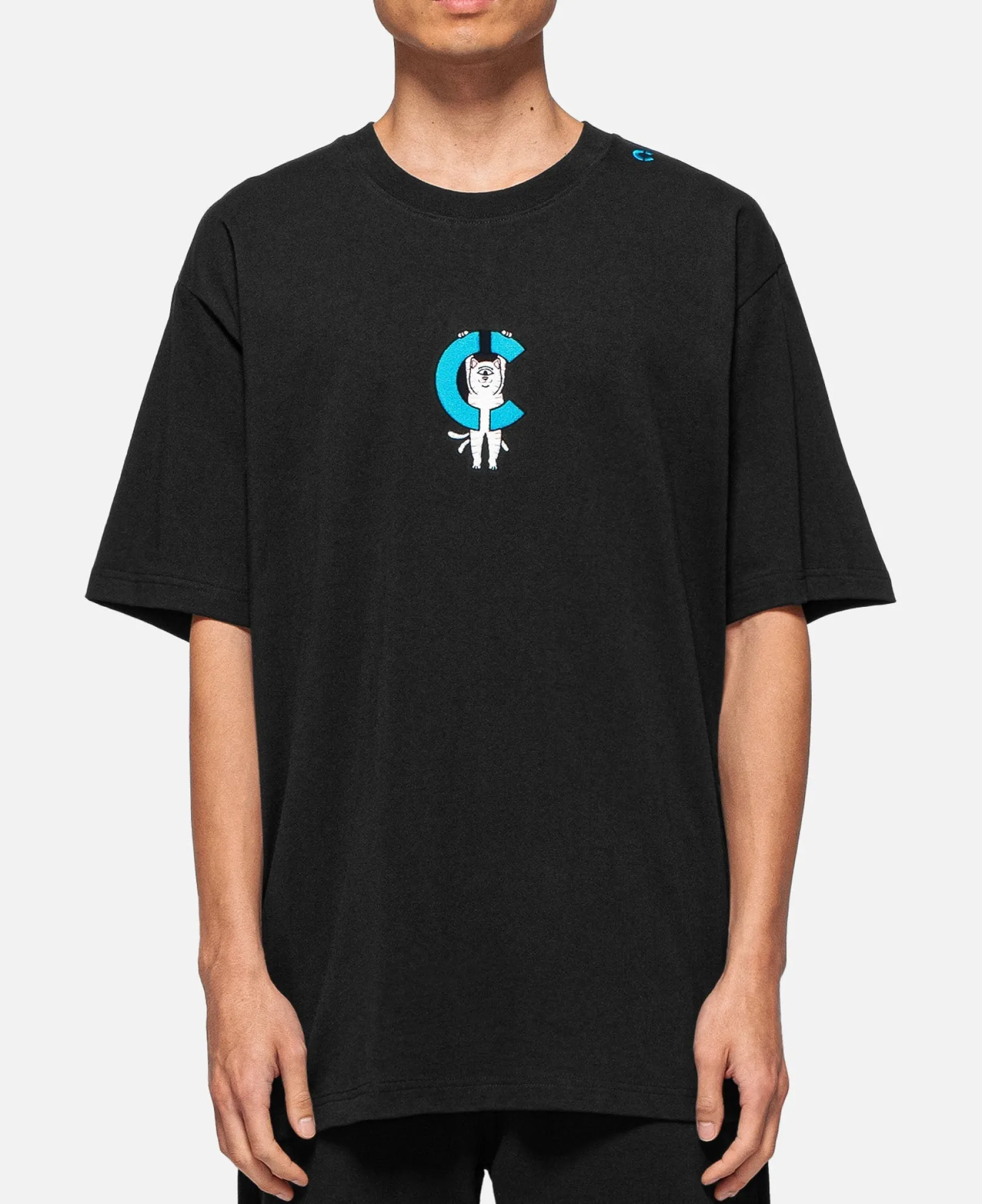 Hanging On Tee (Black)<Ripndip New