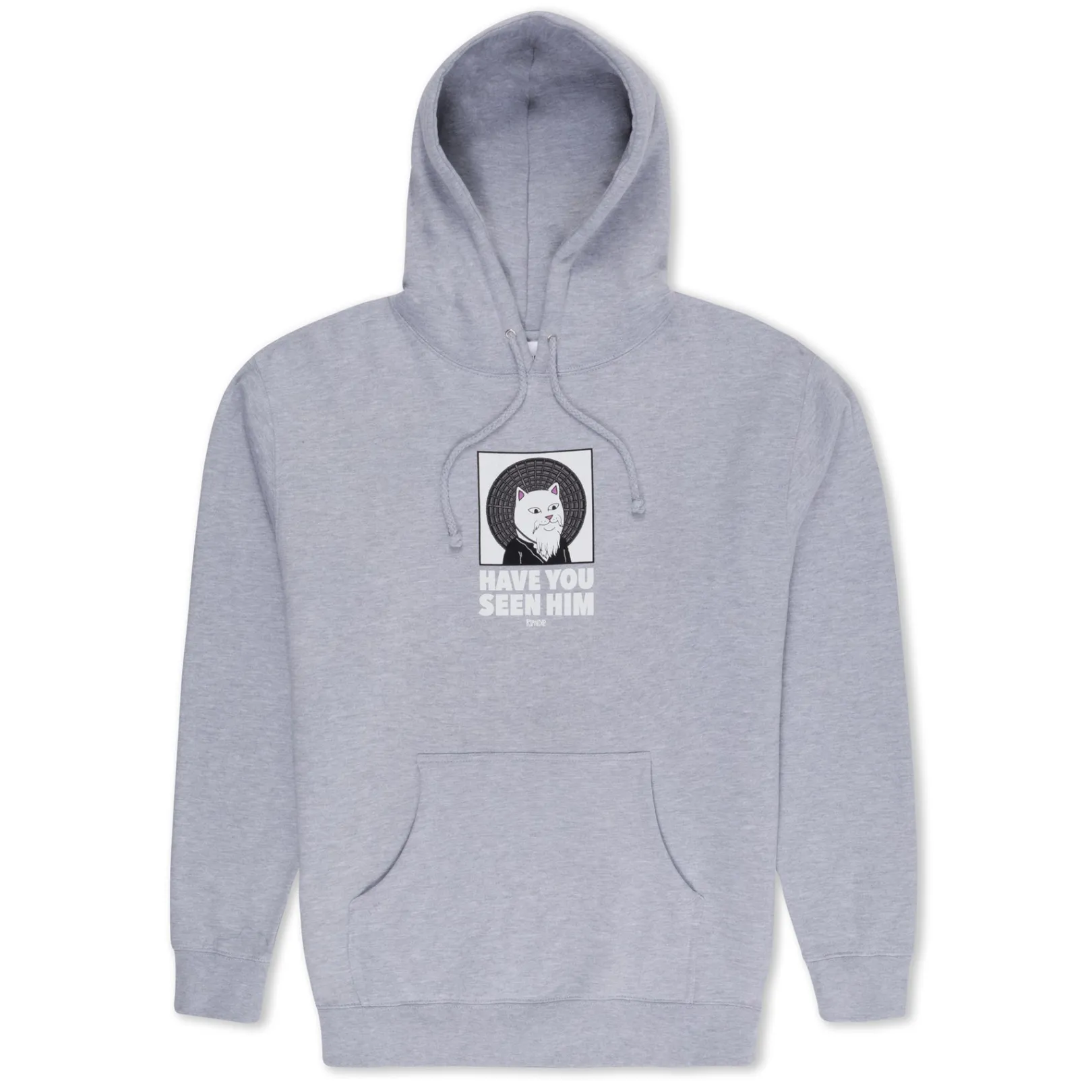 Have You Seen Him? Hoodie (Ash Heather)<Ripndip Outlet