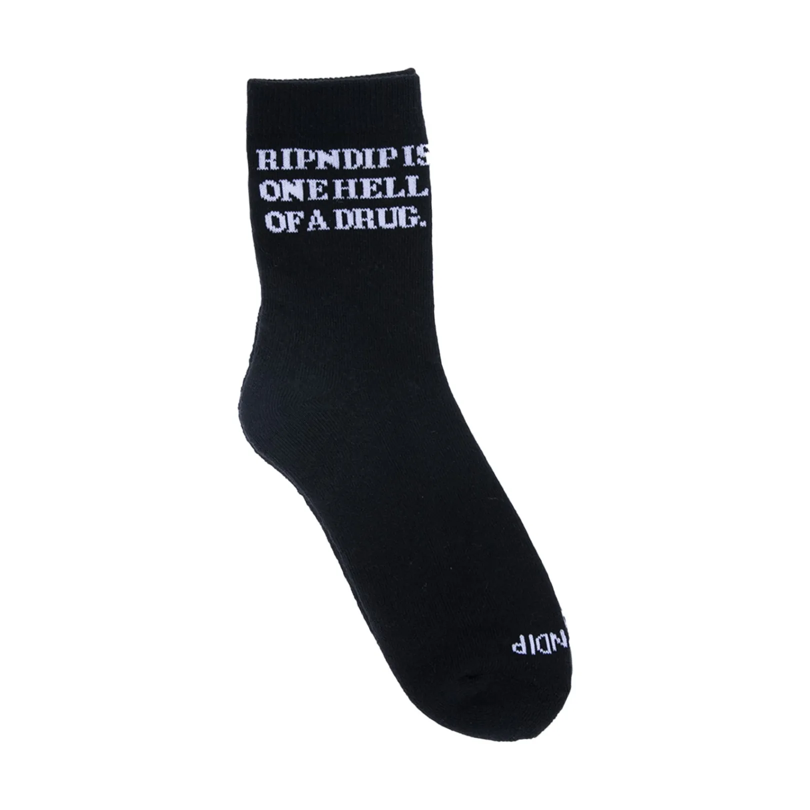 Hell Of A Drug Mid Socks (Black)<Ripndip New